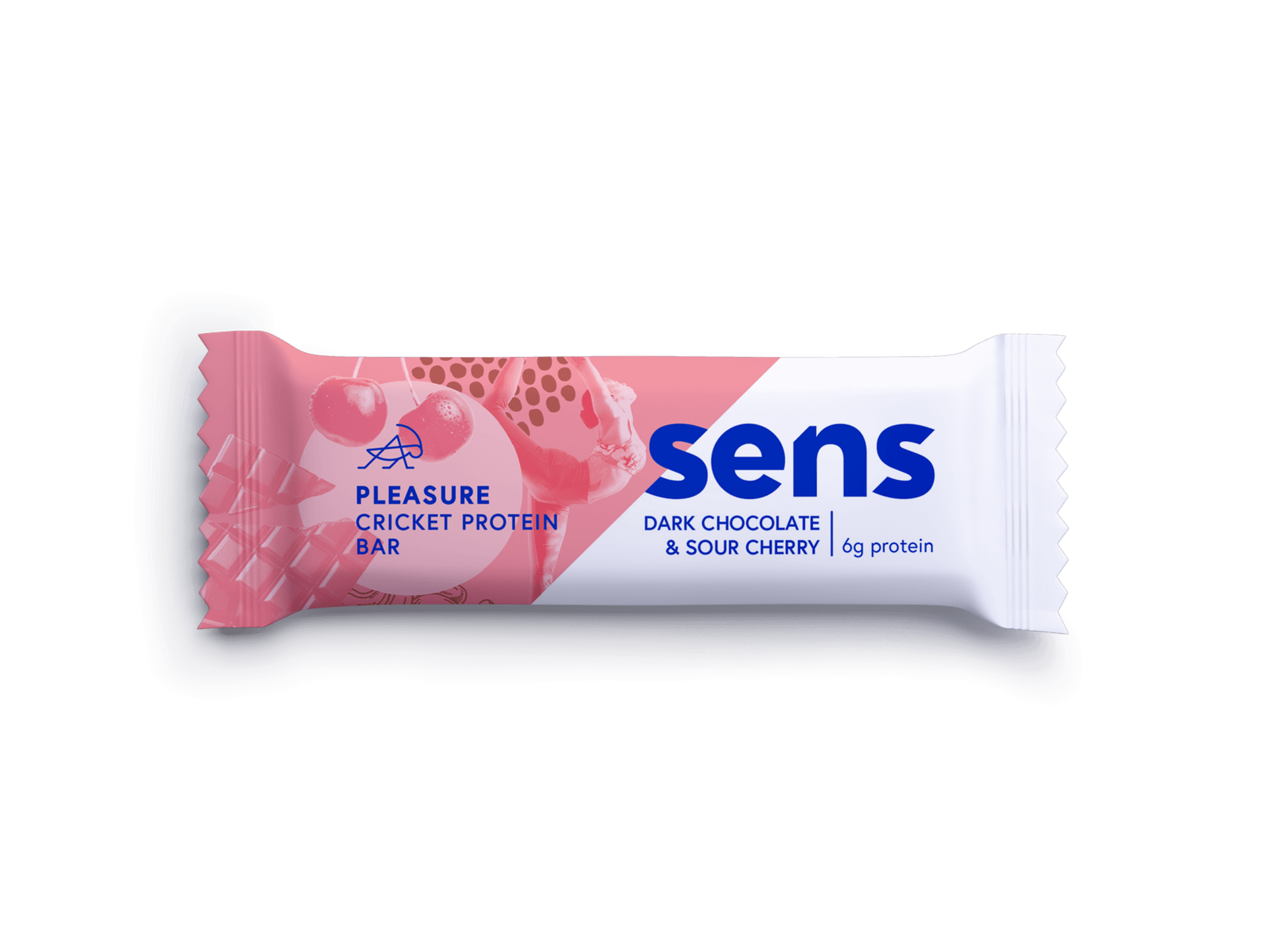 Sens Pleasure protein bar tmavá čokoláda a višeň 40 g