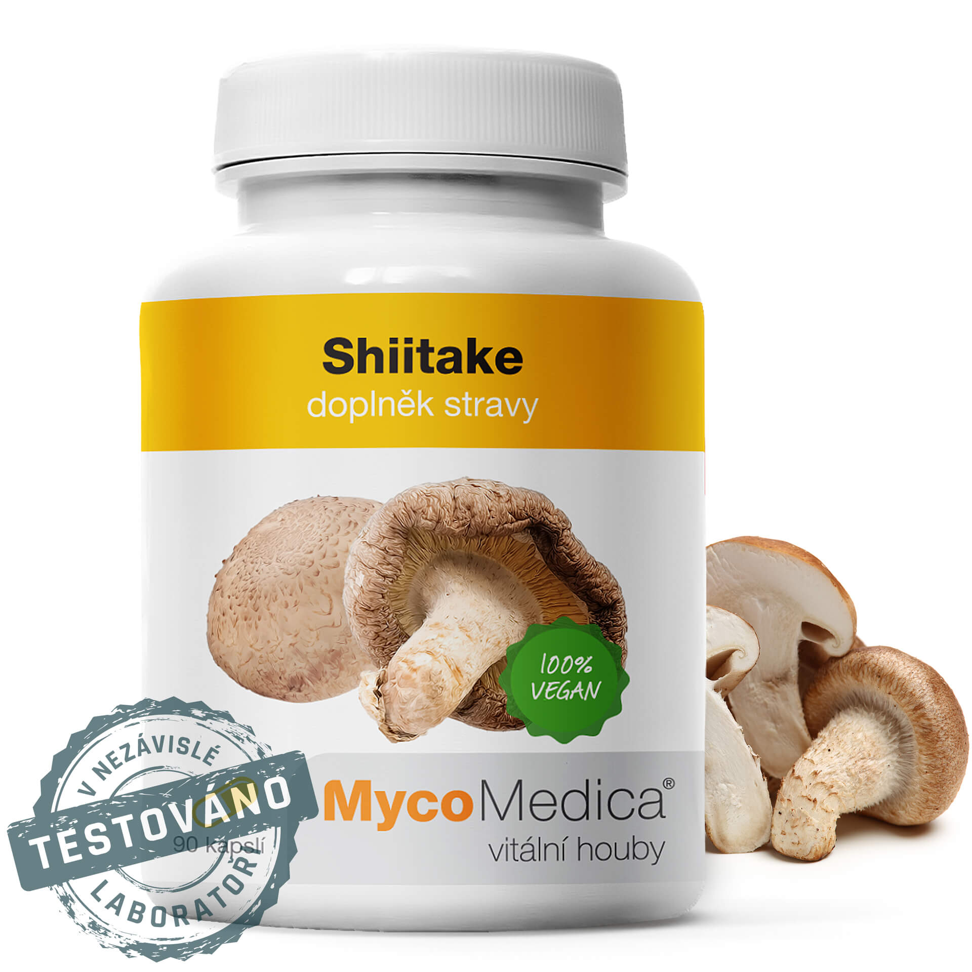 Levně MycoMedica Shiitake 90 tablet
