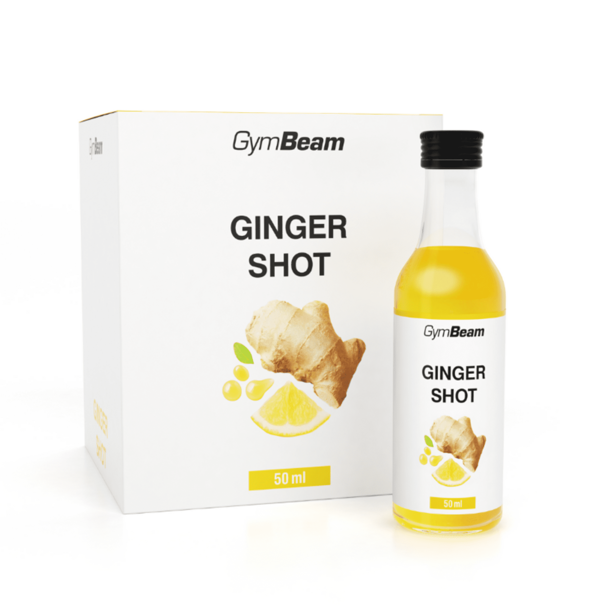 Levně GymBeam Ginger Shot 9x50 ml