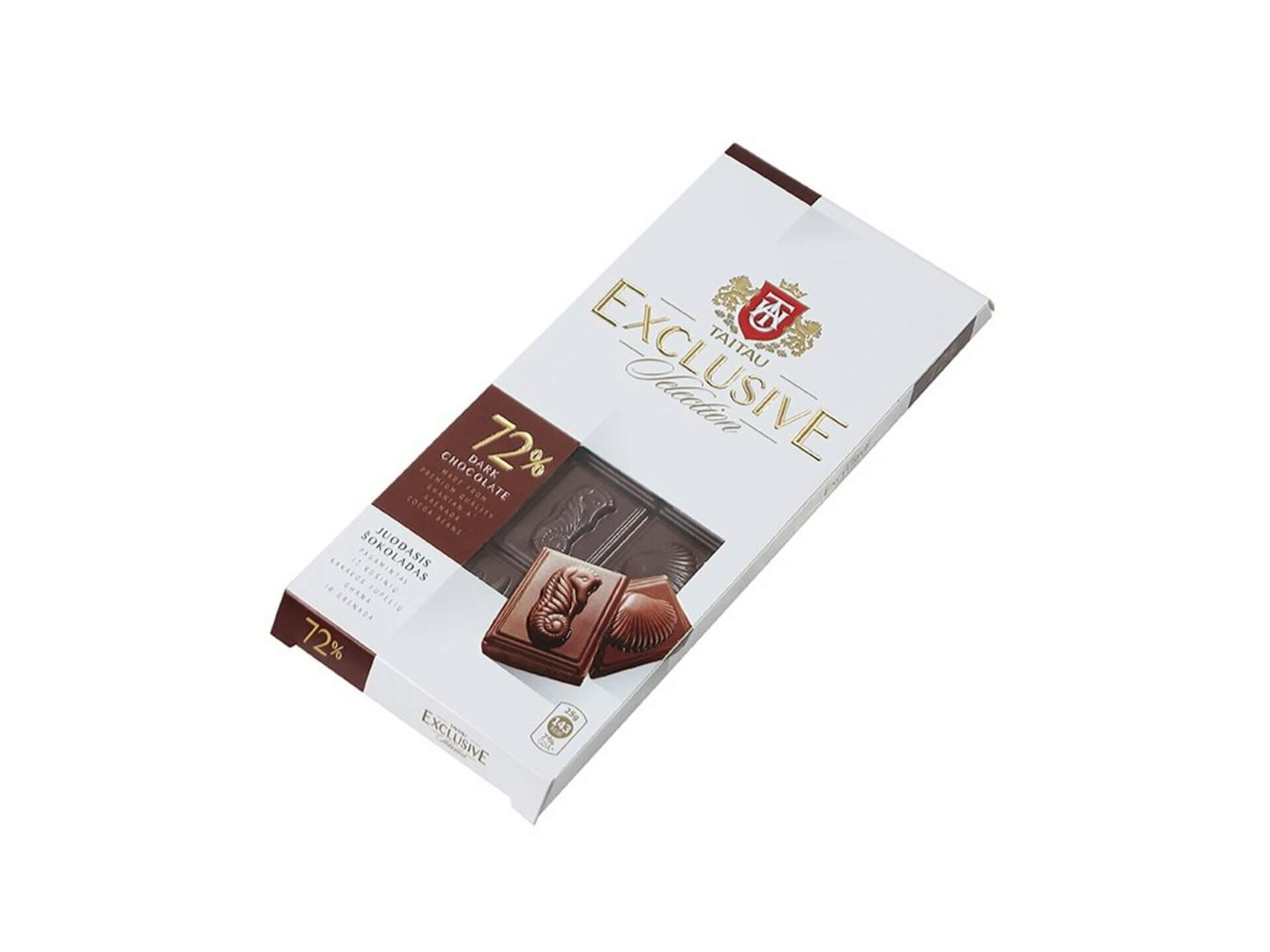 Levně Taitau Exclusive Selection Hořká čokoláda 72% 100 g