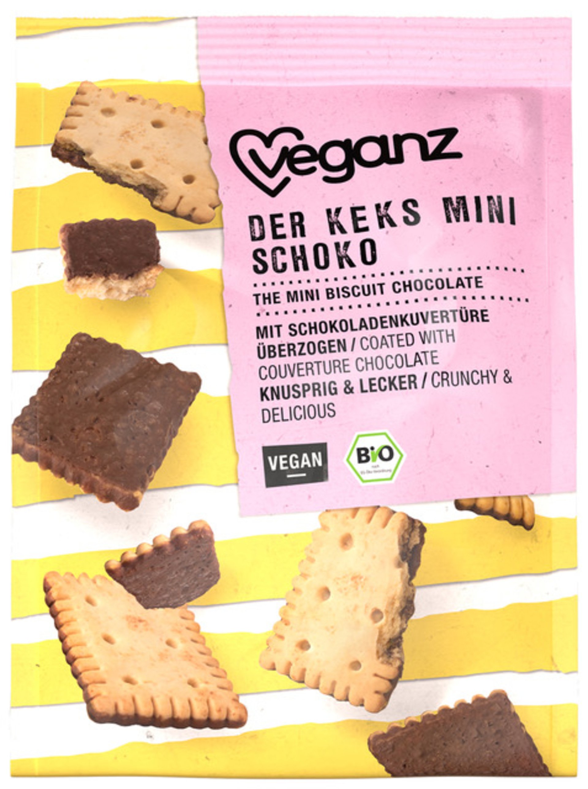 Veganz Polomáčené sušenky BIO 125 g