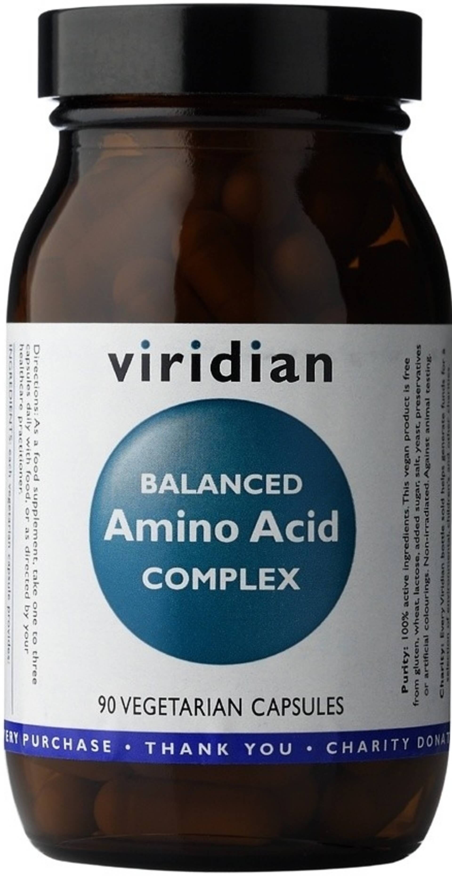 Levně Viridian Balanced Amino Acid Complex 90 kapslí