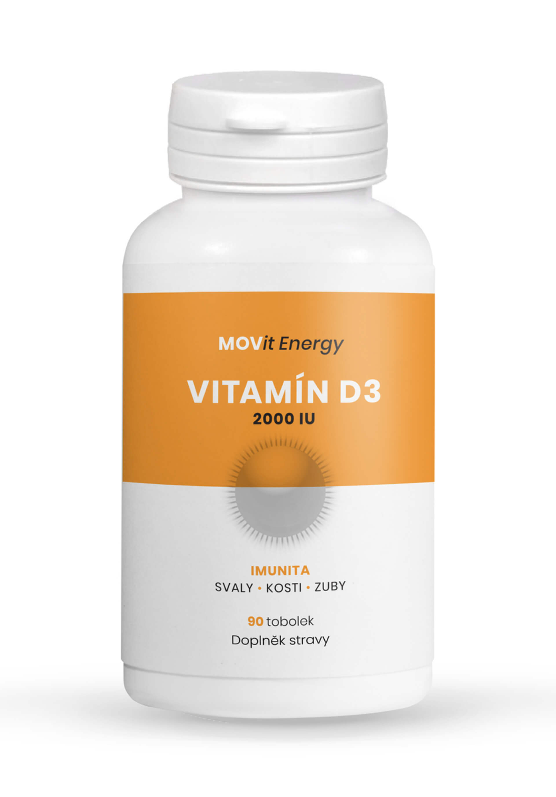 Levně Movit energy Vitamín D3 90 tobolek