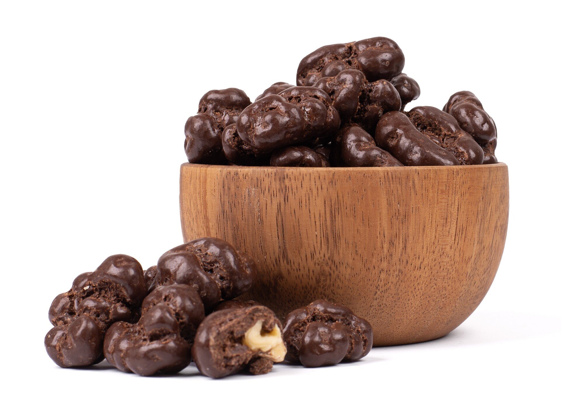 Levně GRIZLY Vlašské ořechy v hořké čokoládě 500 g