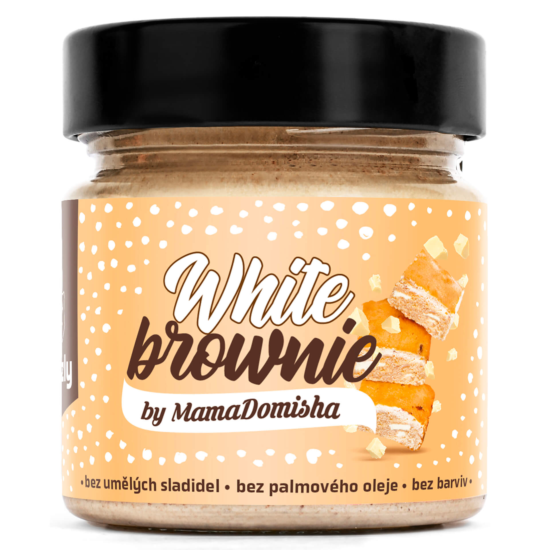 Levně GRIZLY White Brownie by @mamadomisha 250 g