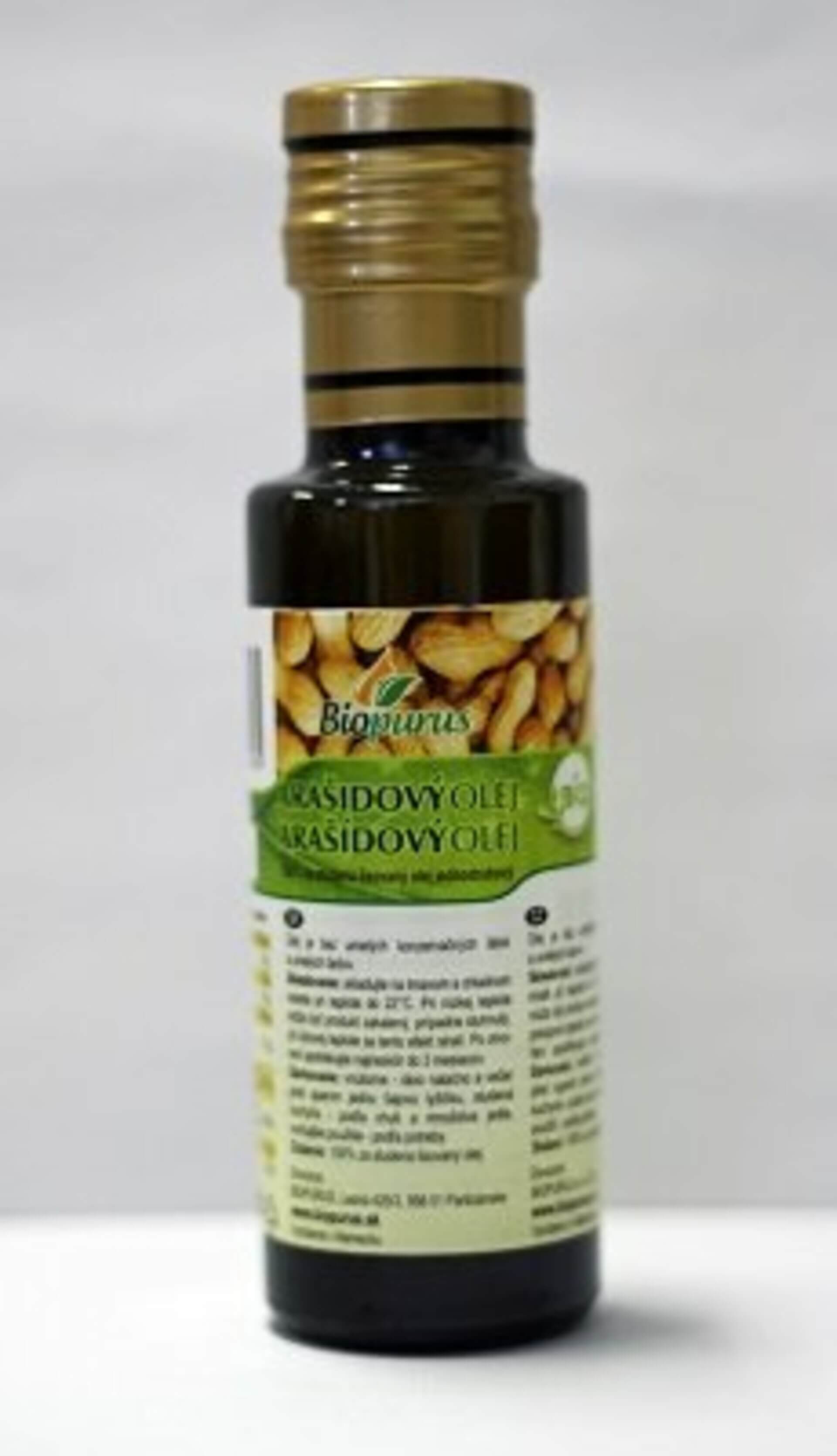 Levně Biopurus Arašídový olej BIO 100 ml
