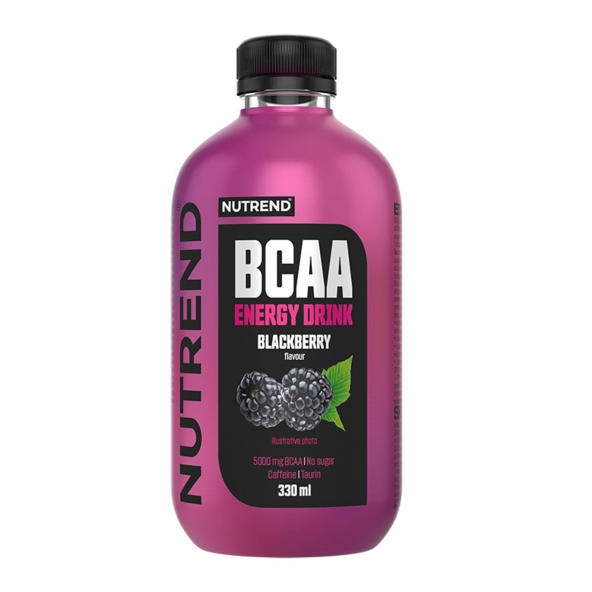 Levně Nutrend BCAA Energy drink blackberry 330 ml