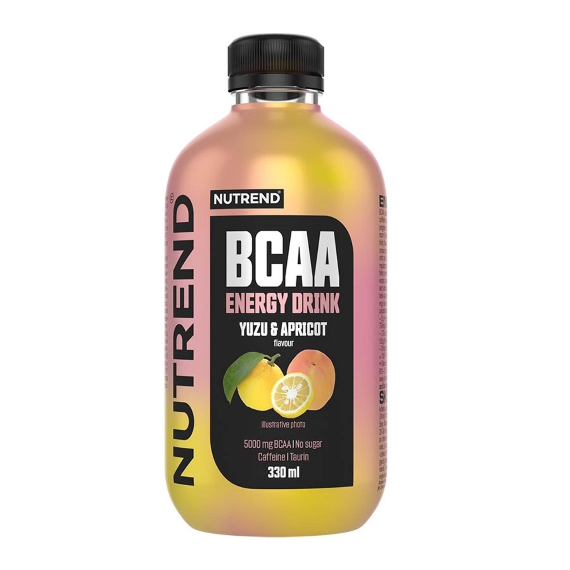 Levně Nutrend BCAA Energy drink yuzu a meruňka 330 ml