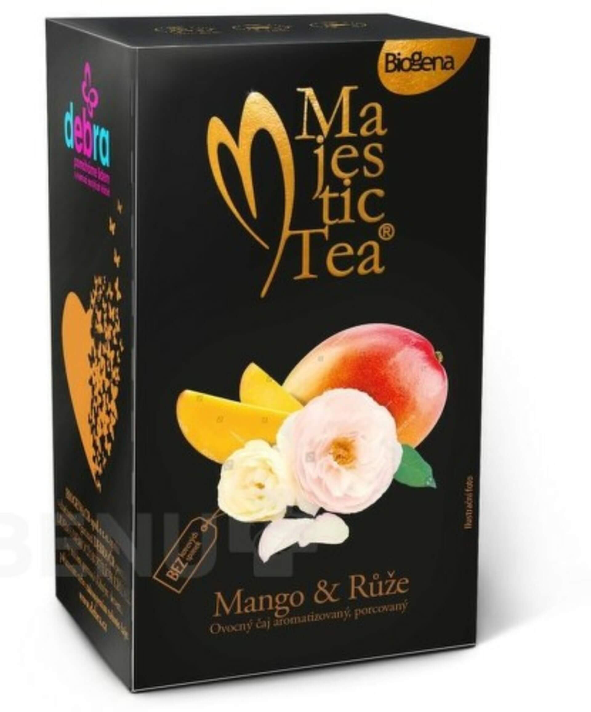 Levně Biogena Majestic Tea Mango a růže 20 x 2 g