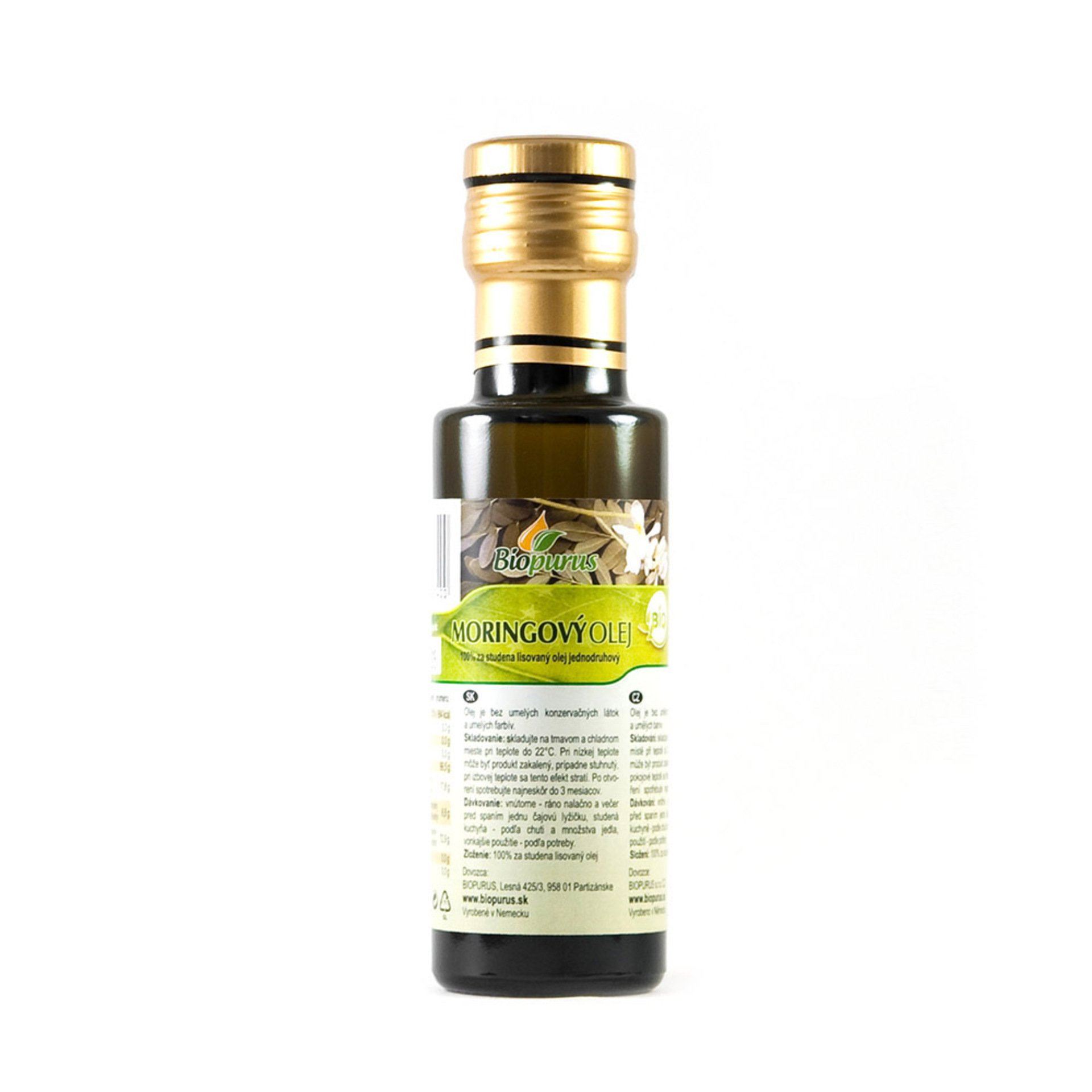 Levně Biopurus Moringový olej 100 ml