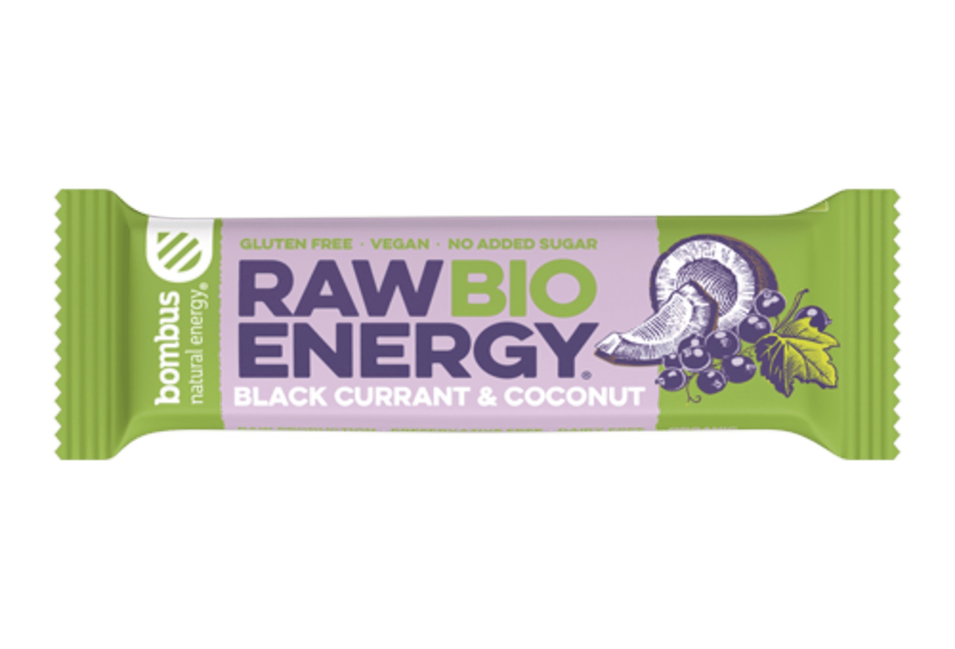 Levně Bombus Raw ENERGY Černý rybíz a kokos BIO 50 g