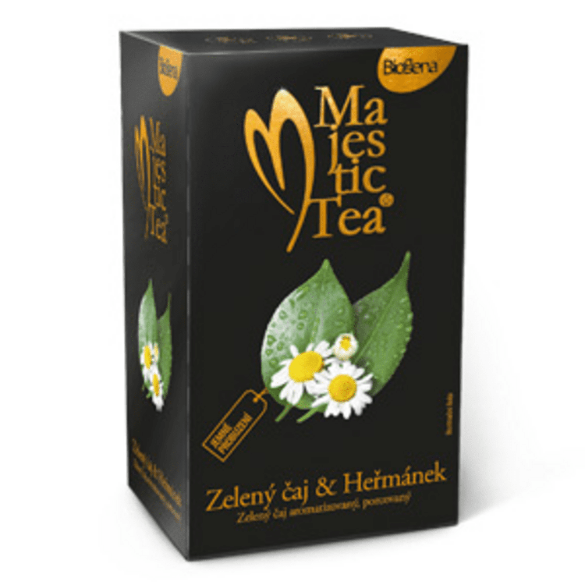 Biogena Majestic Tea Zelený čaj - Heřmánek 20 x 1,5 g