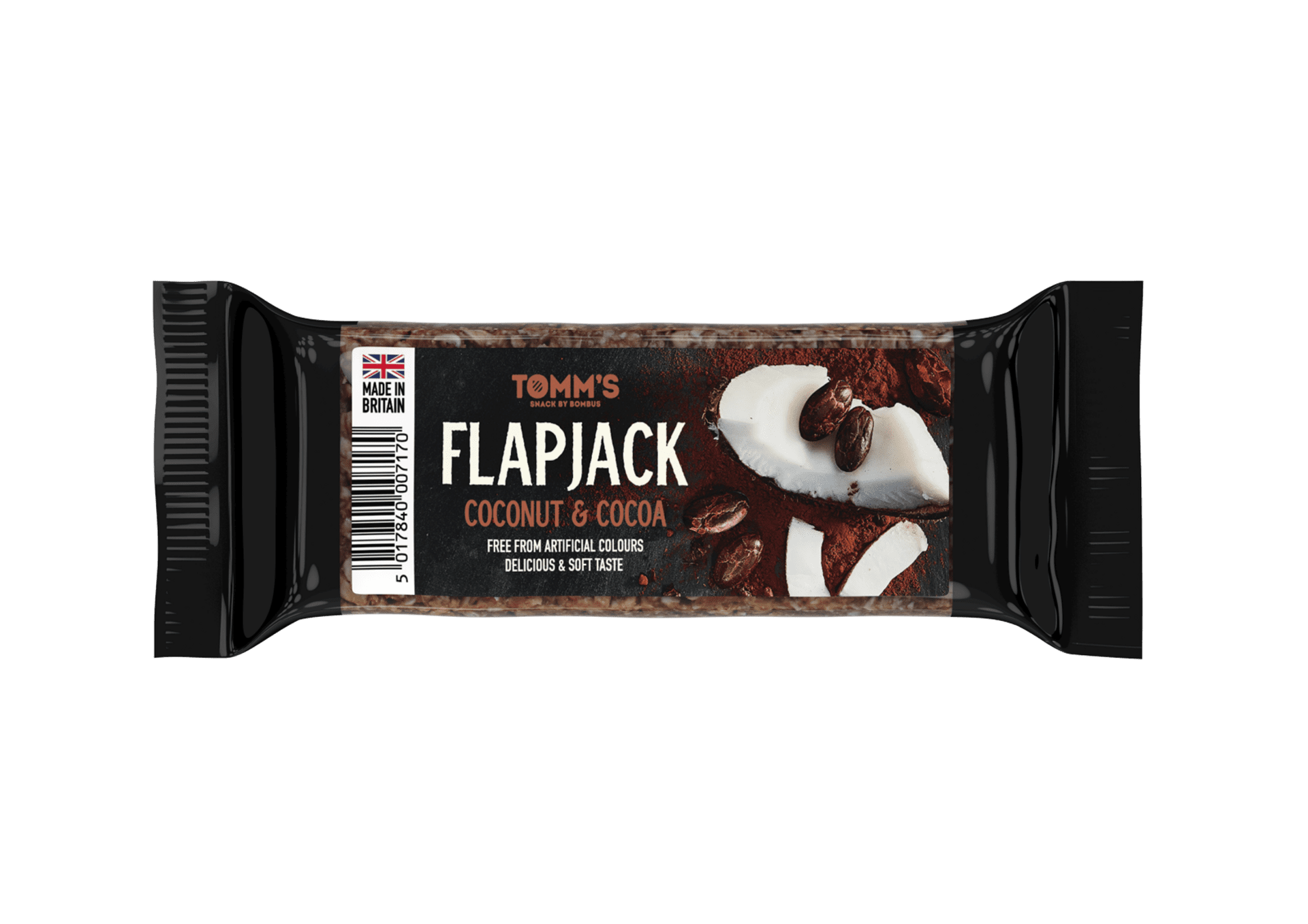 Levně Bombus Flap Jack Tomm's Coconut and Cocoa 100 g