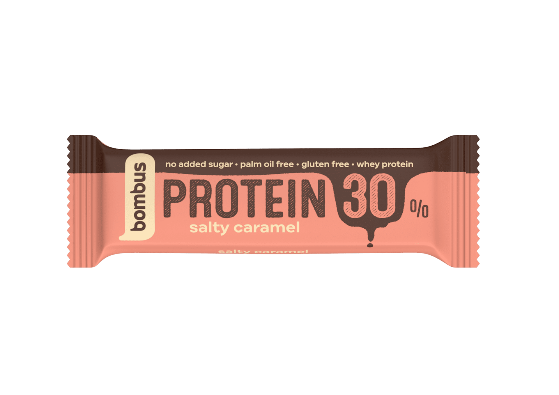 Bombus Tyčinka proteinová 30 % slaný karamel 50 g