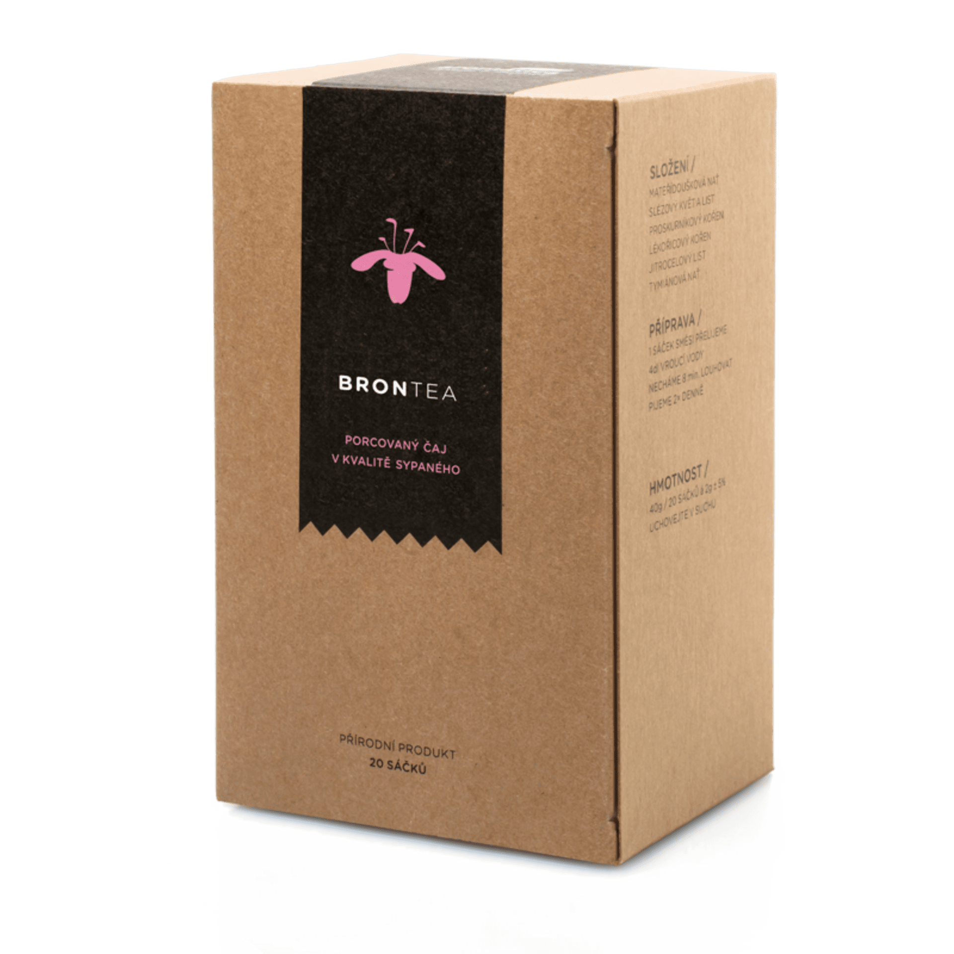 Aromatica Čaj BronTea 20 sáčků
