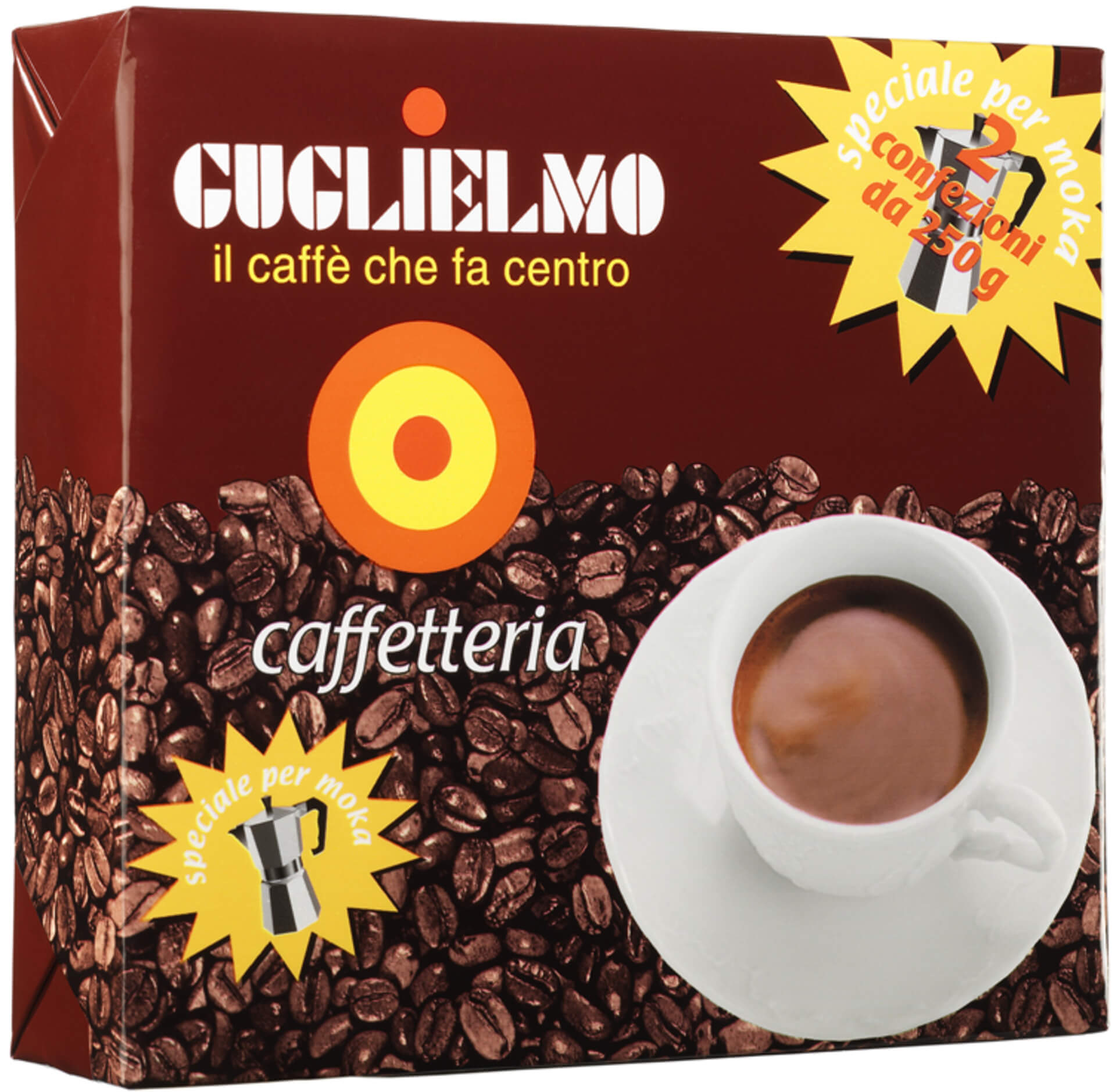 Guglielmo Caffé espresso 2x 250g duopack
