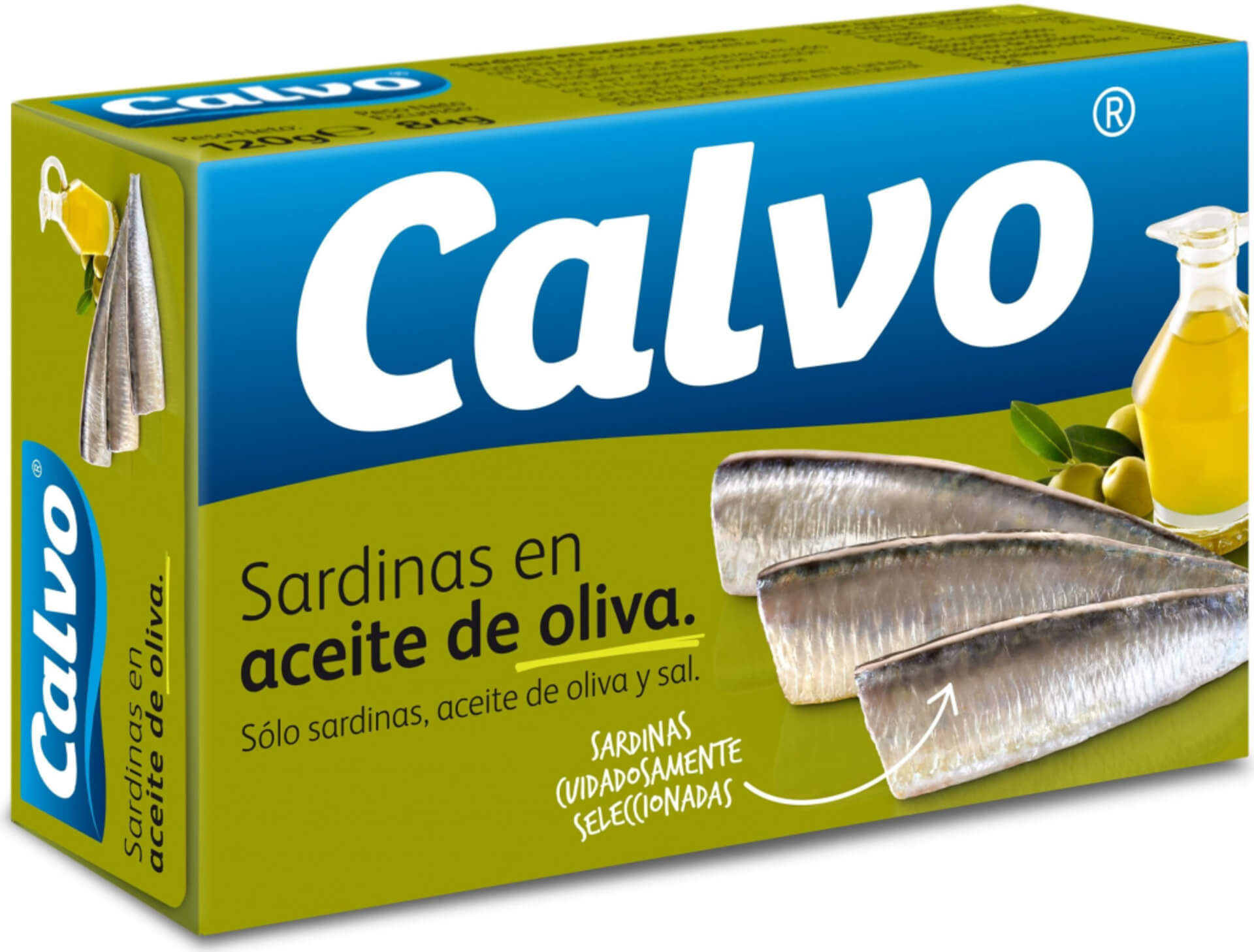 Levně Calvo Sardinky v olivovém oleji 120 g