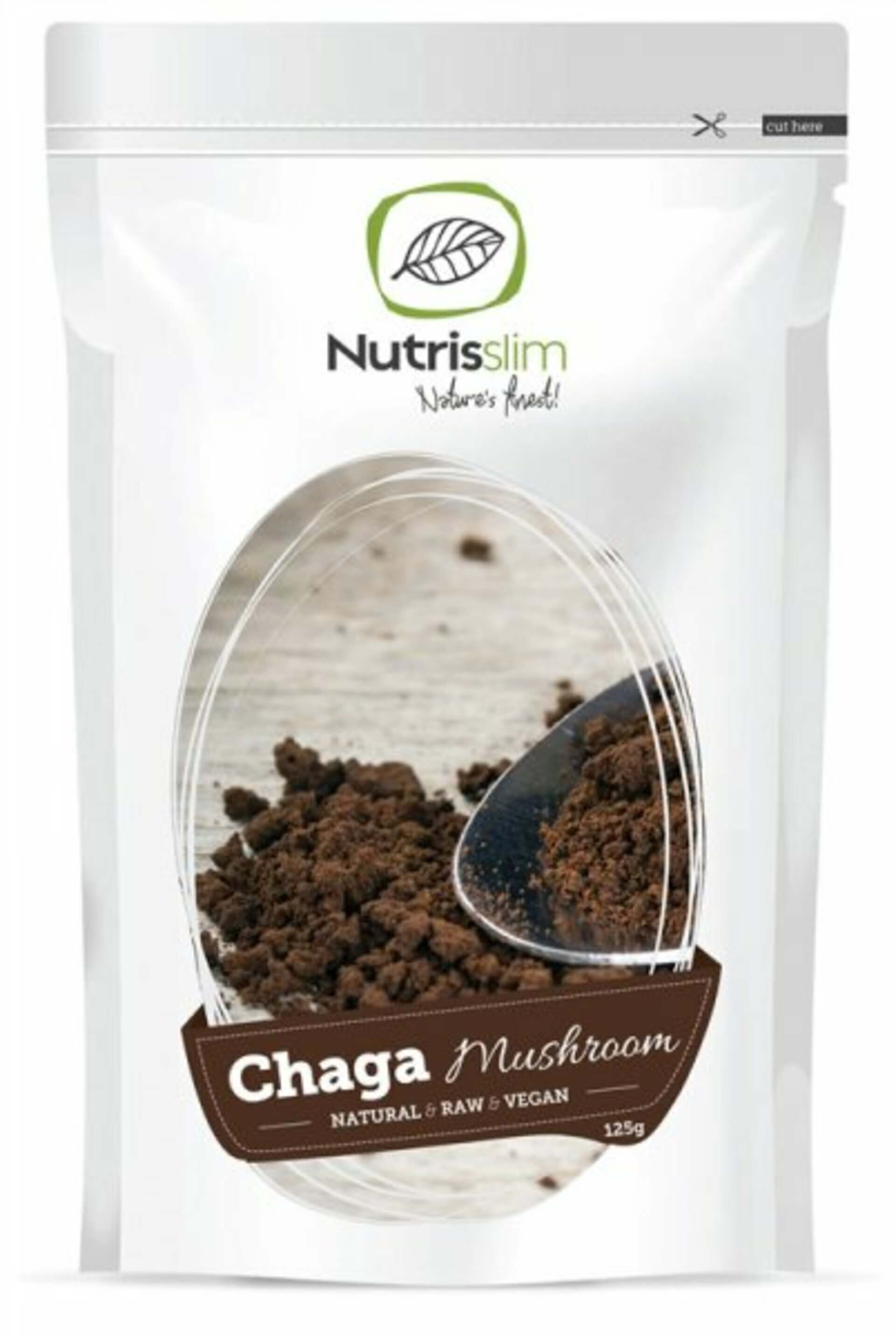 Levně Nutrisslim Chaga Mushroom 125 g