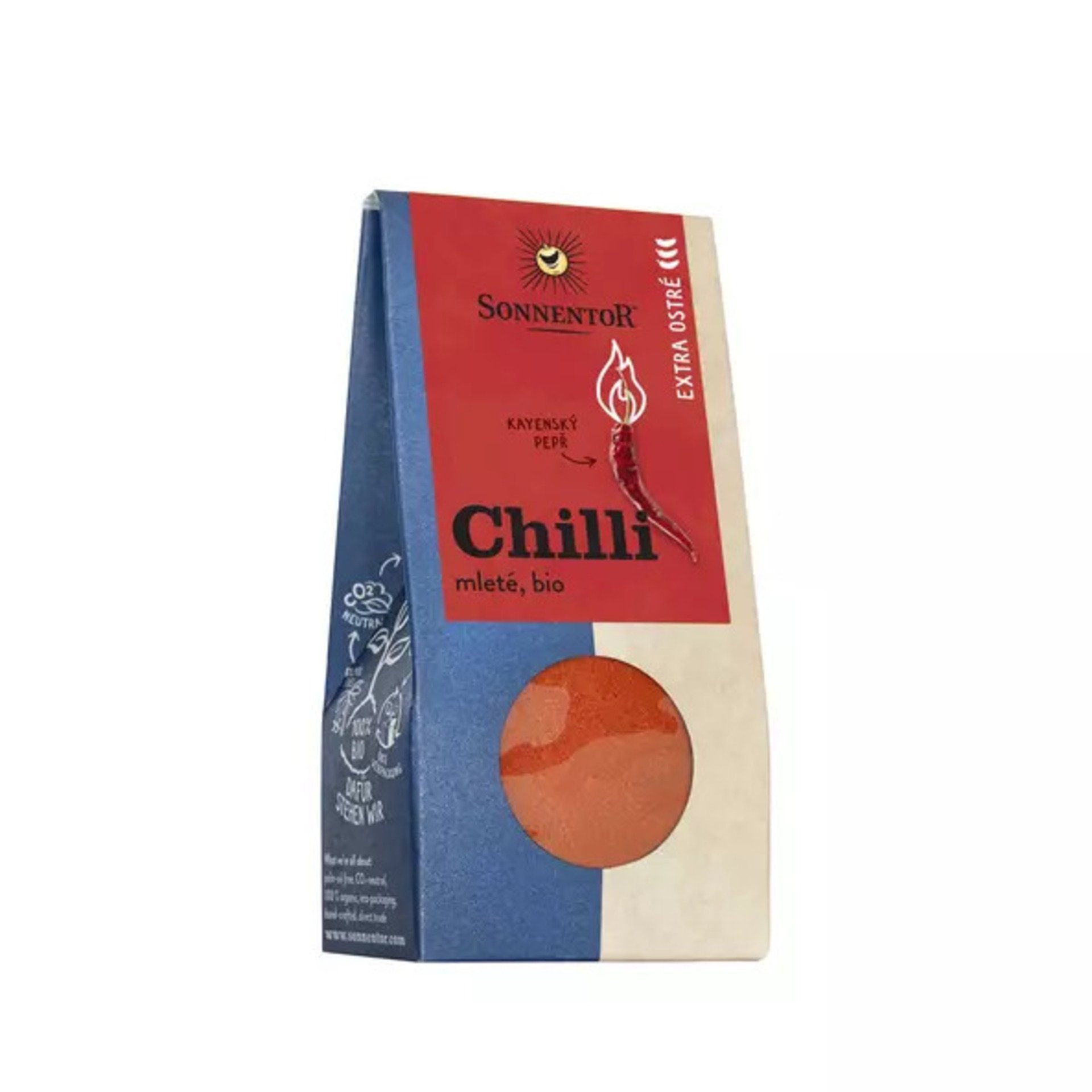 Levně Sonnentor Chilli extra ostré mleté BIO 40 g