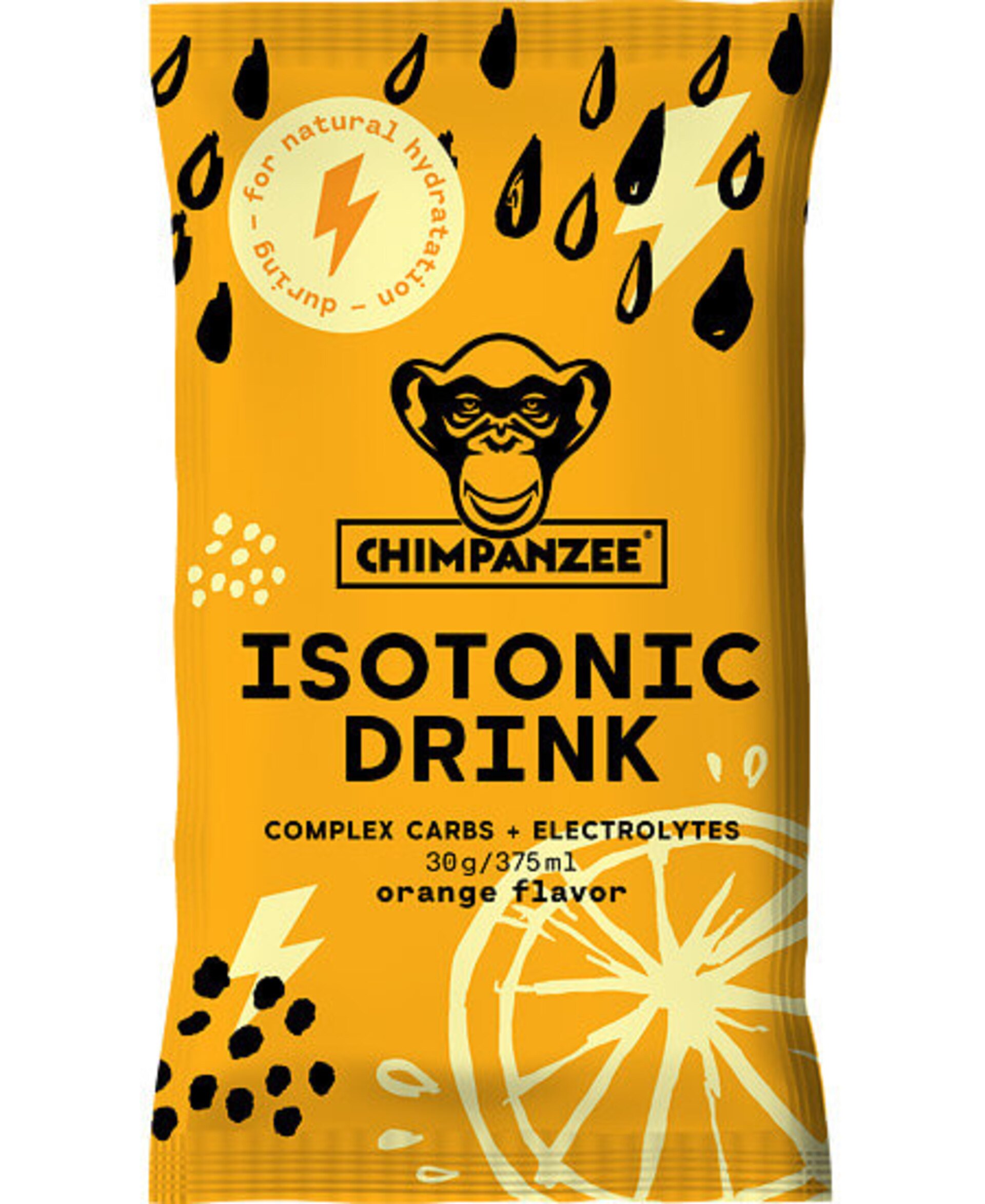 Levně Chimpanzee Isotonic drink 30 g - pomeranč