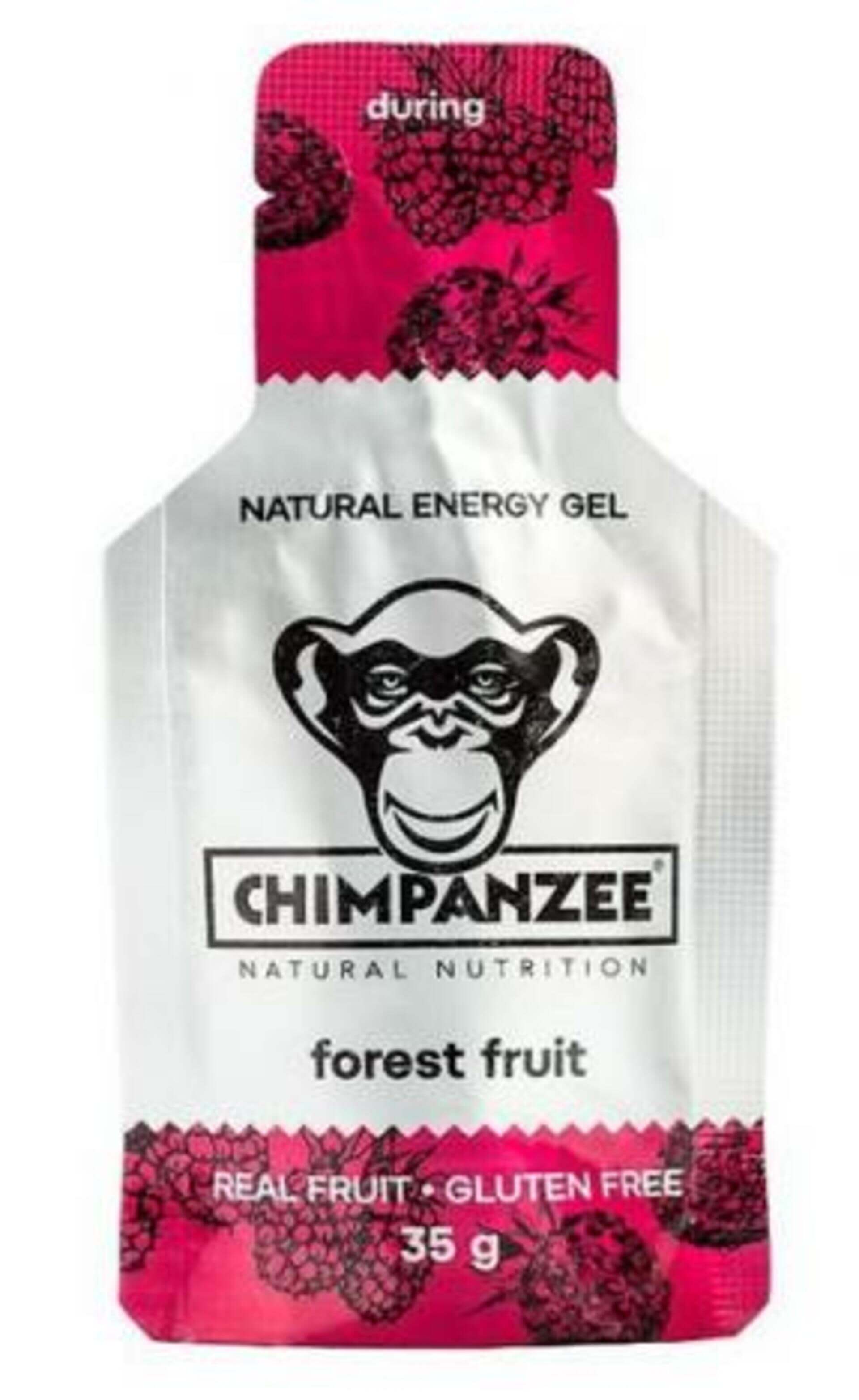 Levně Chimpanzee Energy gel lesní ovoce 35 g
