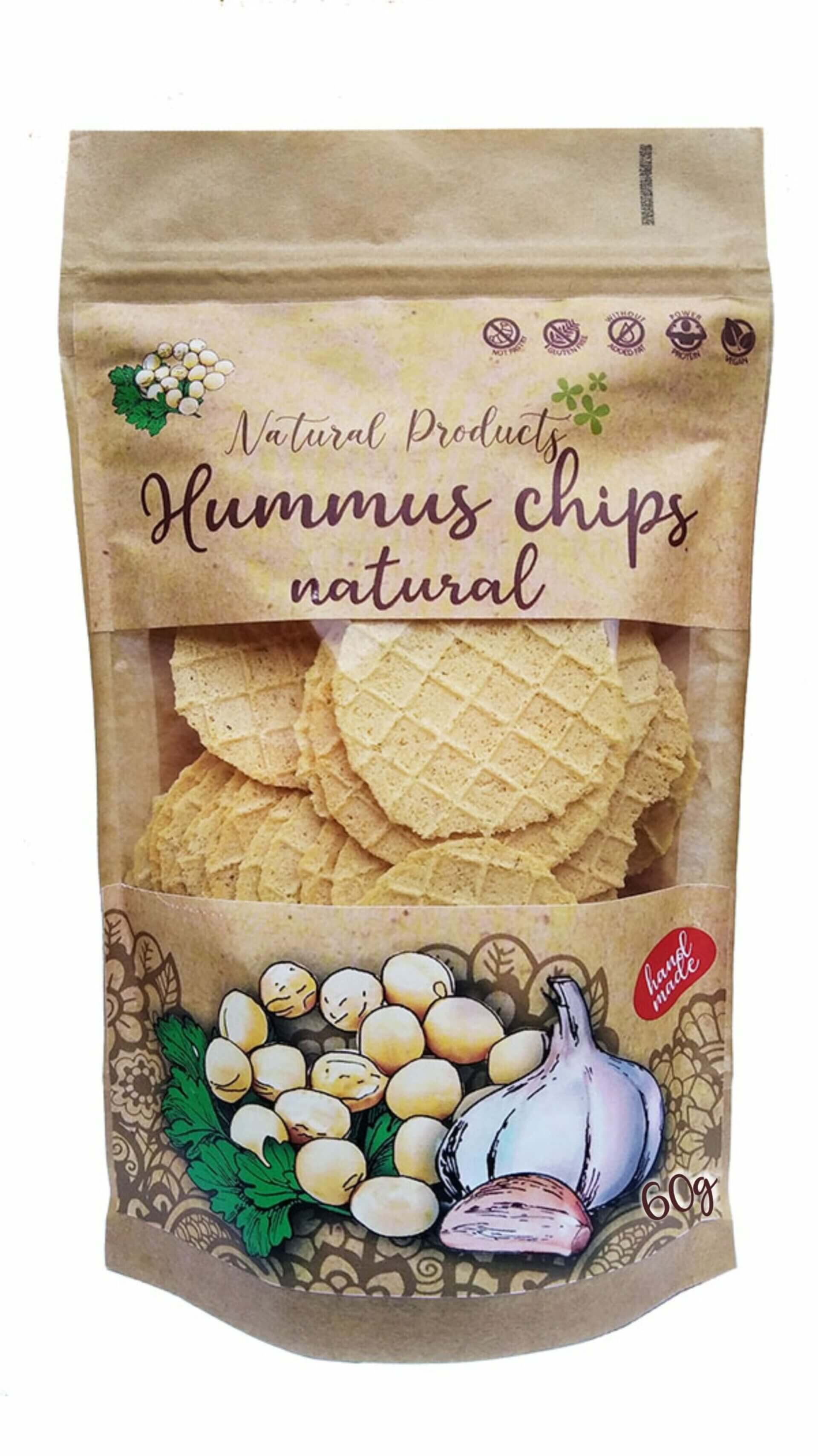 Levně Natural Products Hummus chips natural 100 g