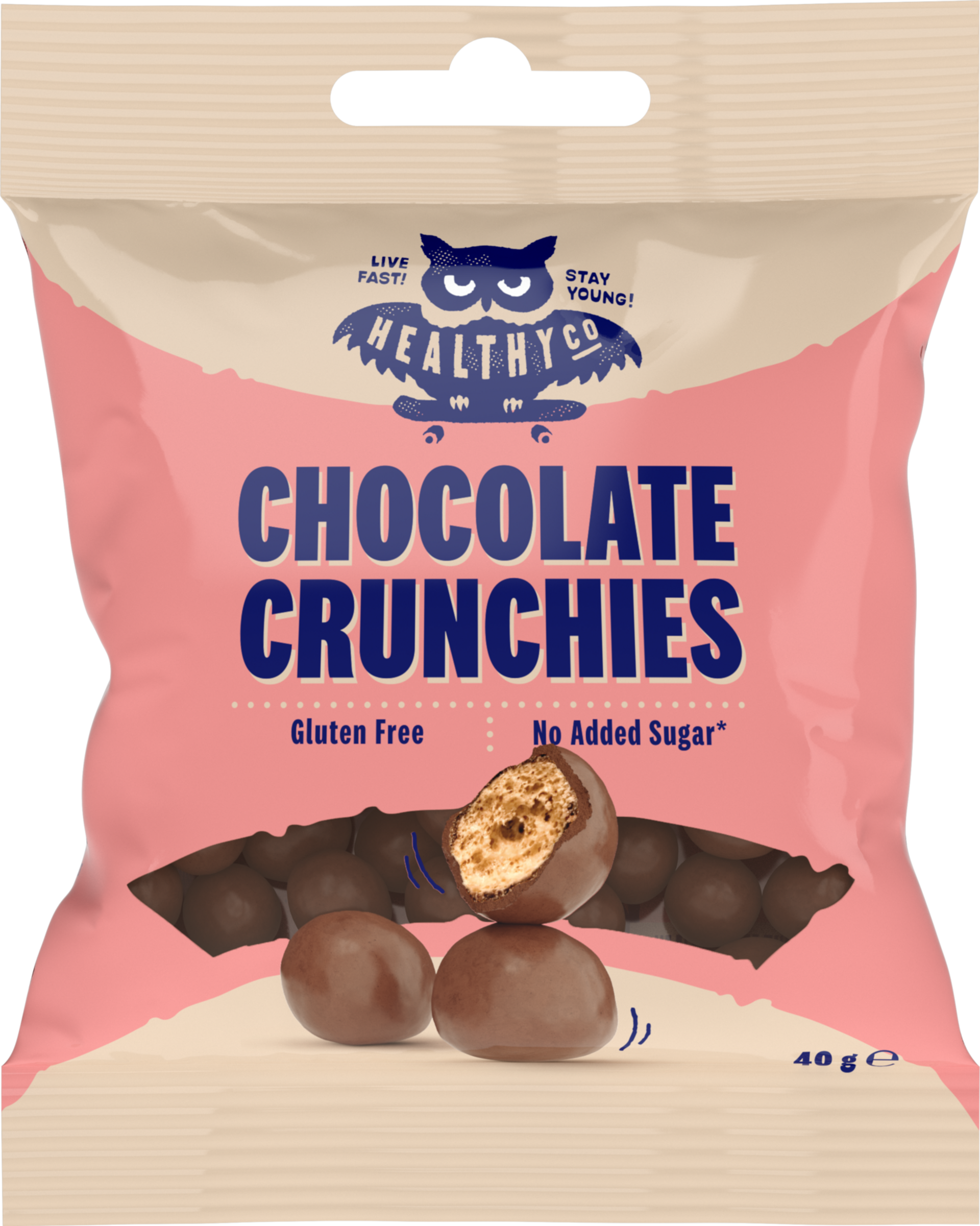Levně HealthyCo Chocolate crunchies 40 g