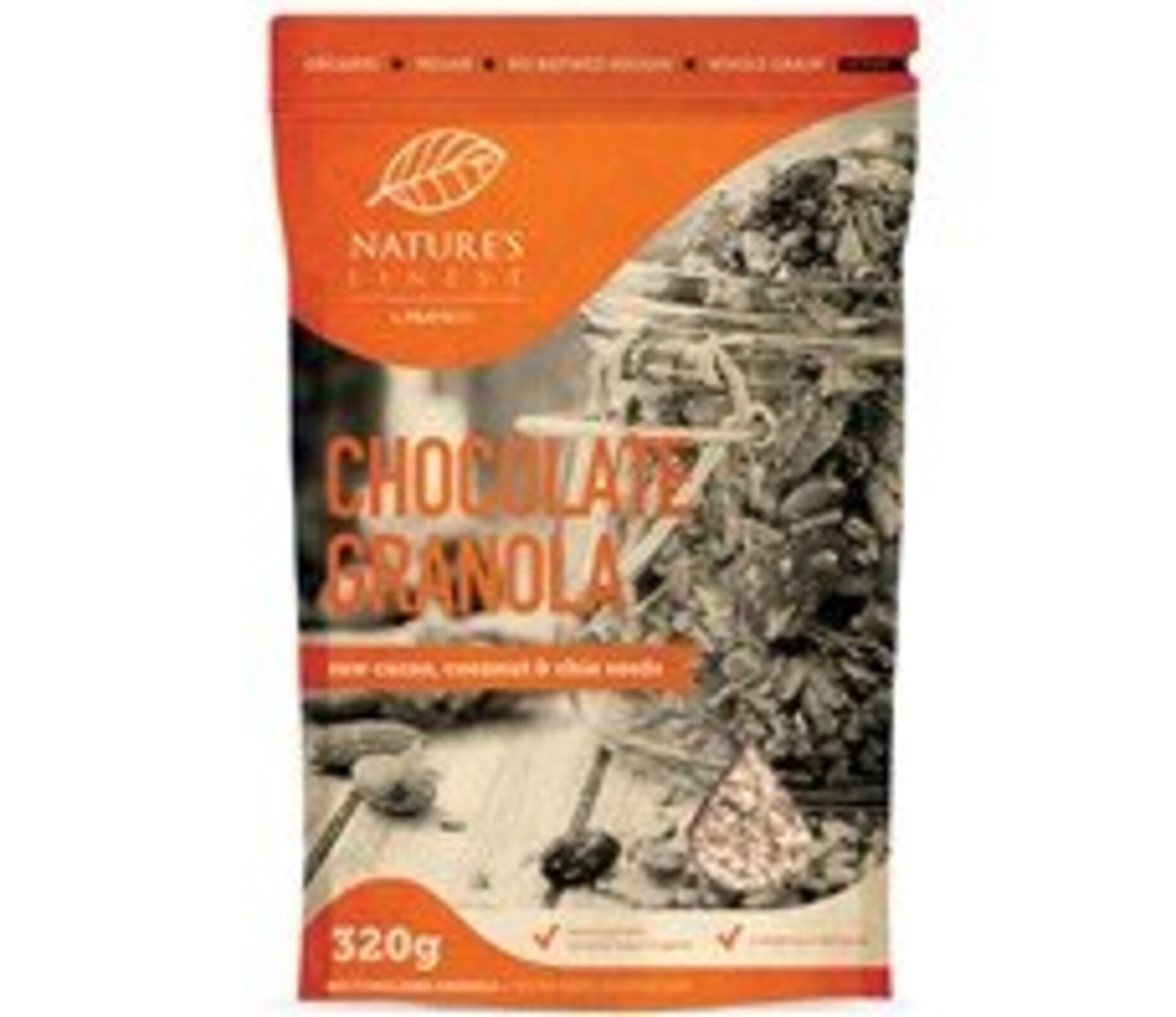 Levně Nutrisslim Chocolate Granola BIO 320 g
