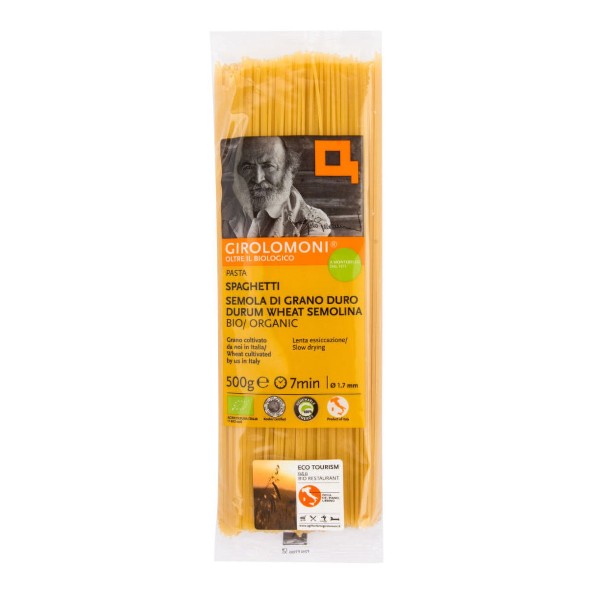 Levně Girolomoni Těstoviny špagety semolinové 500 g BIO