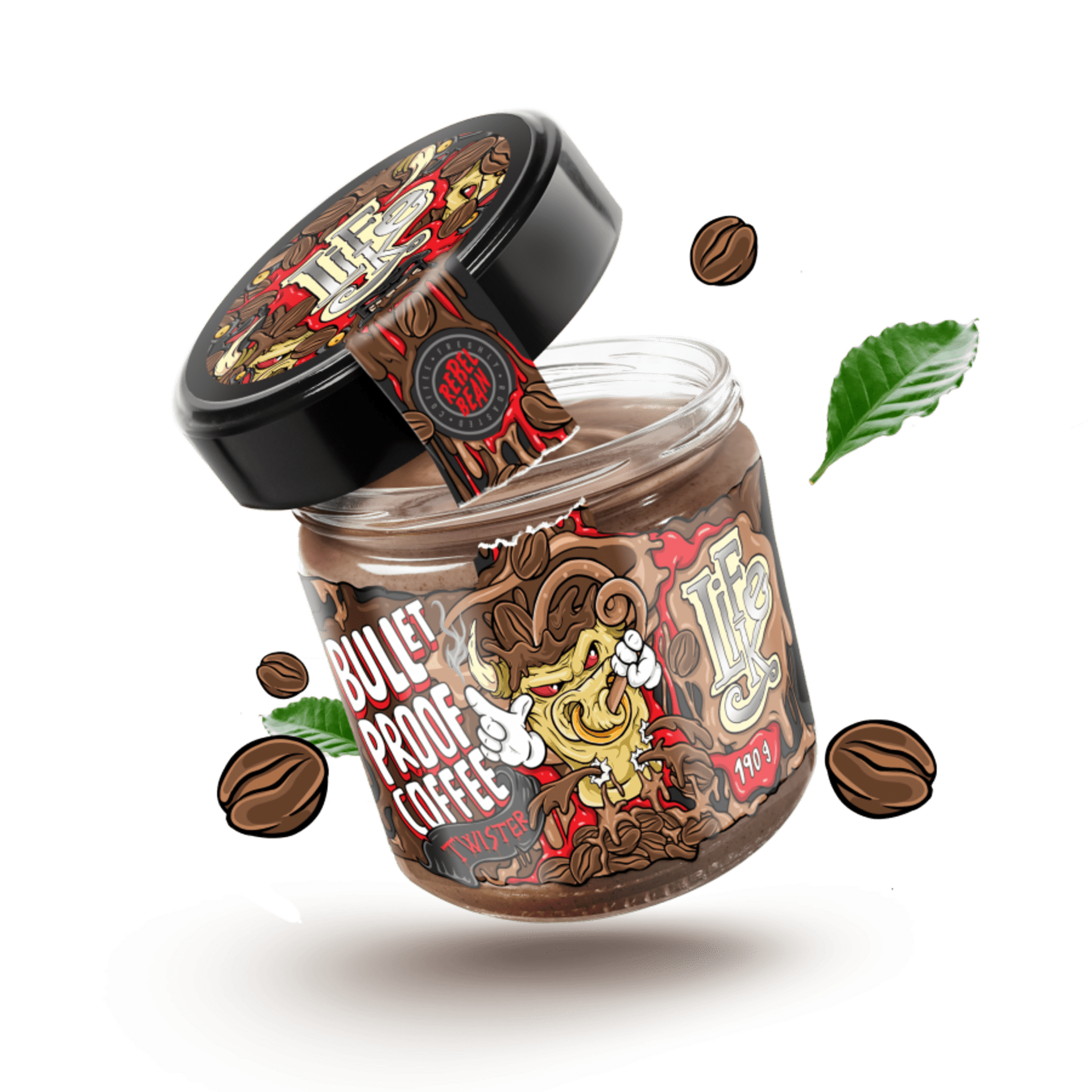 Levně LifeLike Twister Bullet Proof Coffee 190 g