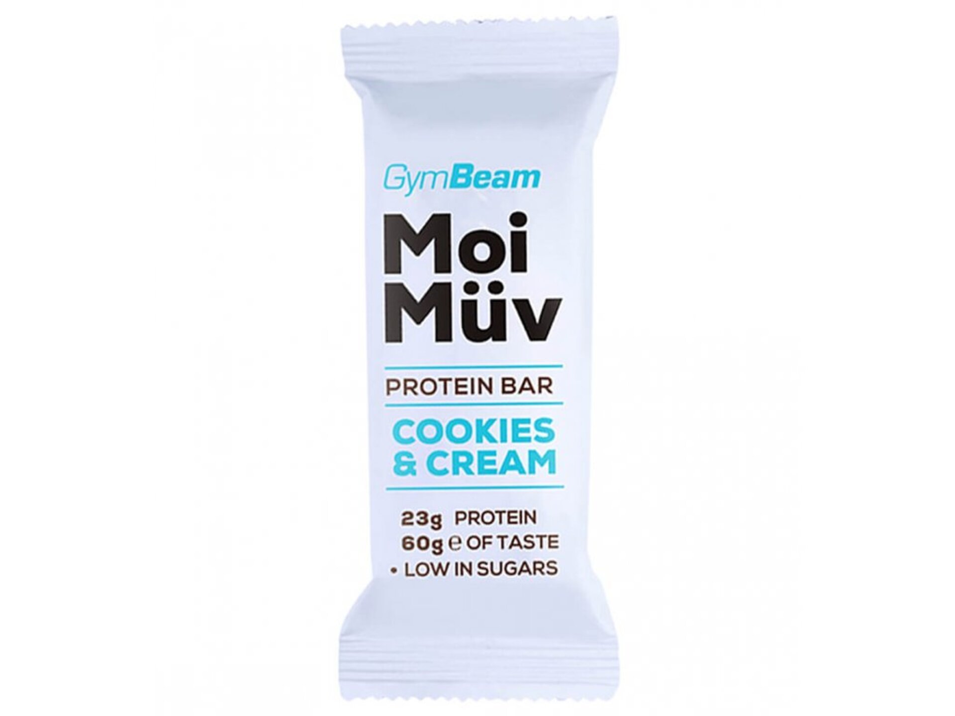 Levně GymBeam Proteinová tyčinka MoiMüv cookies and cream 60 g