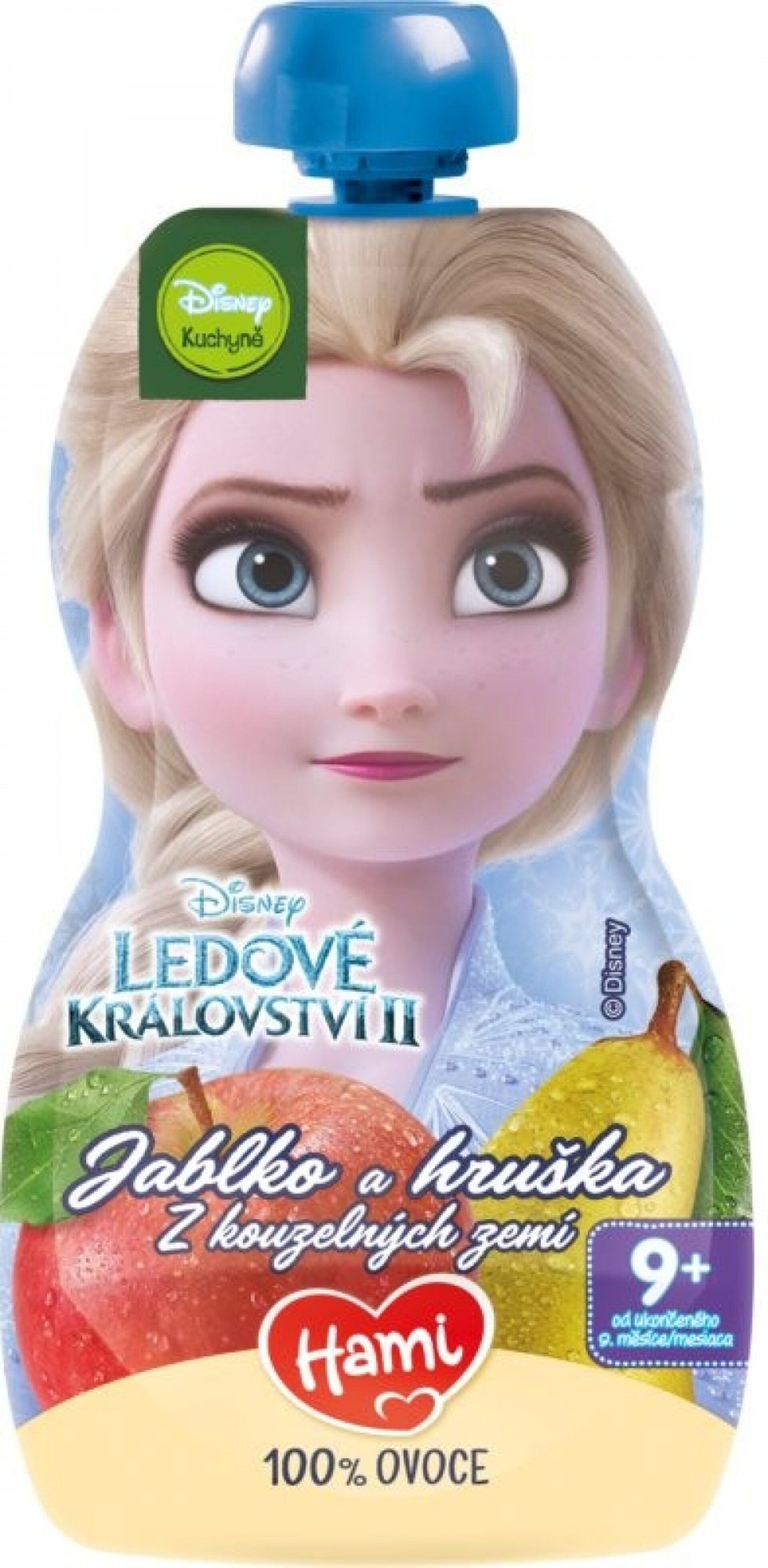 Levně Hami Disney Frozen Elsa kapsička hruška a jablko 110 g