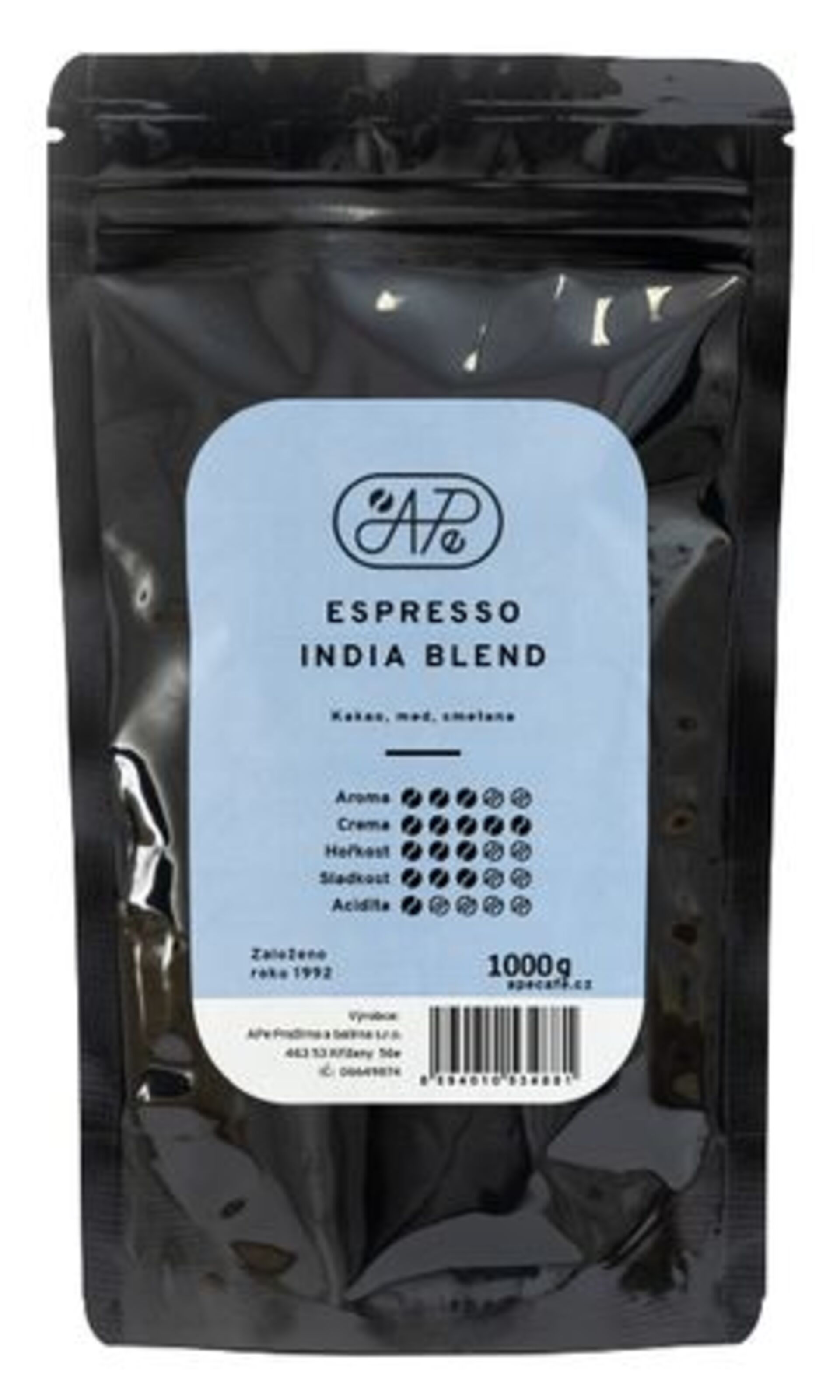 Levně APe Espresso India Blend 1000 g
