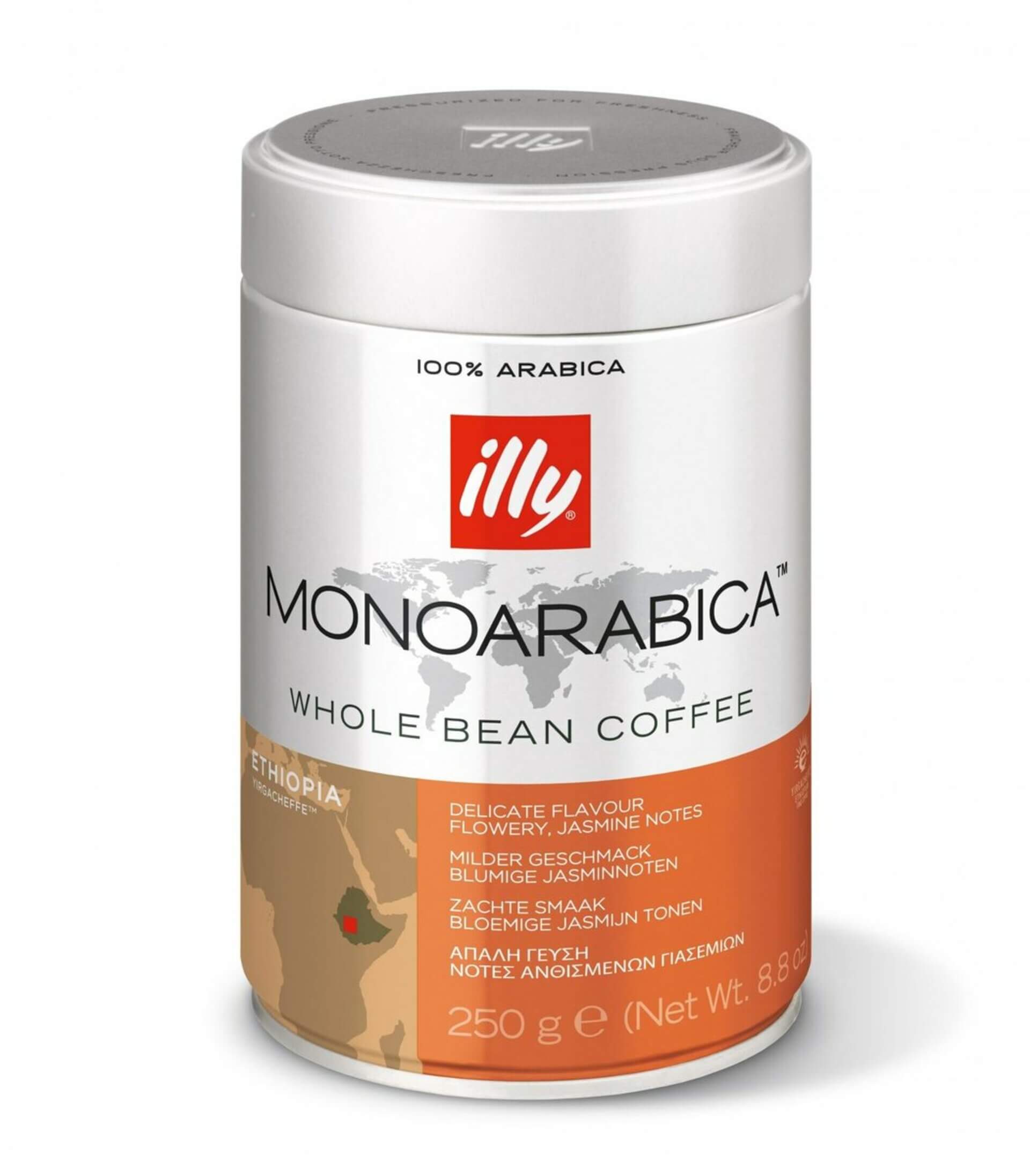 Levně Illy Monoarabica Etiopia zrnková káva 250 g