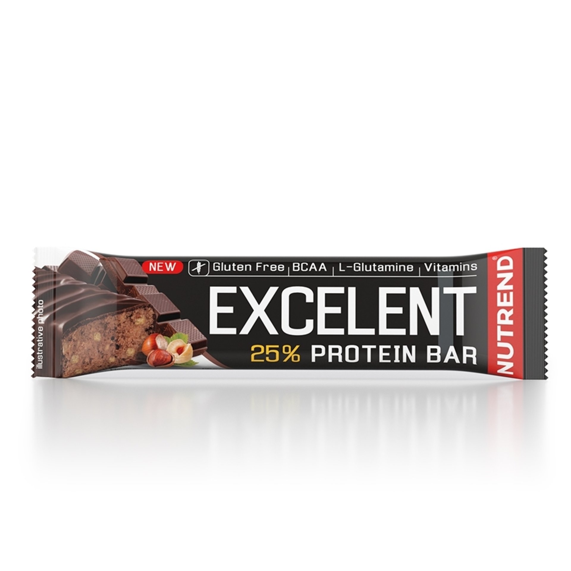 Nutrend Excelent Protein Bar 85 g - čokoláda/oříšky