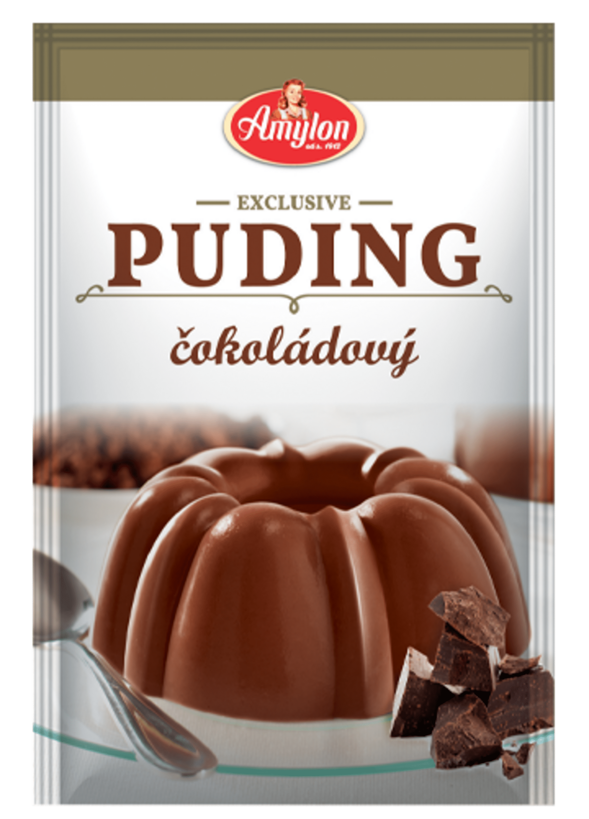 Levně Amylon Exclusive puding čokoládový 40 g