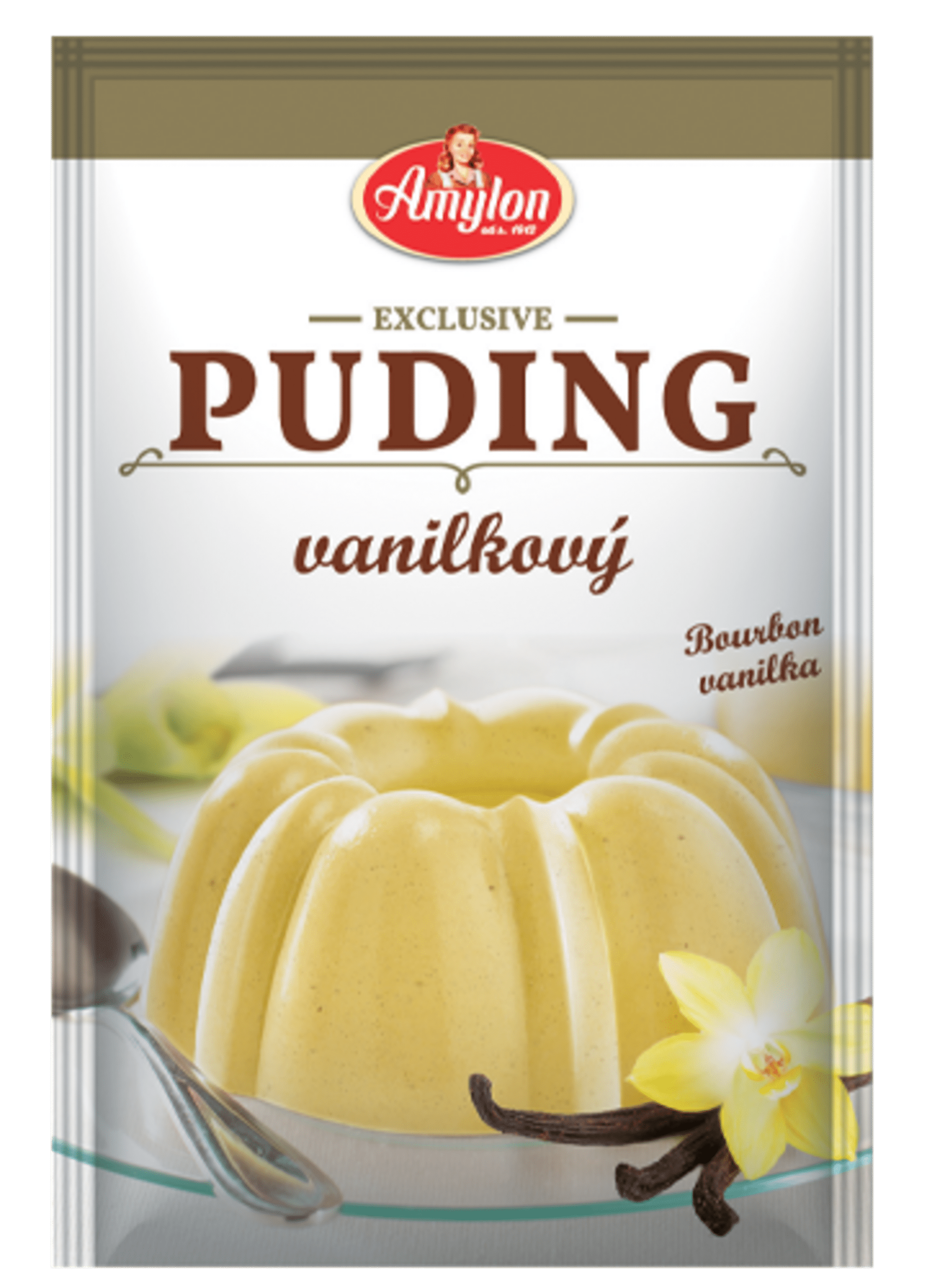 Levně Amylon Exclusive puding vanilkový 40 g