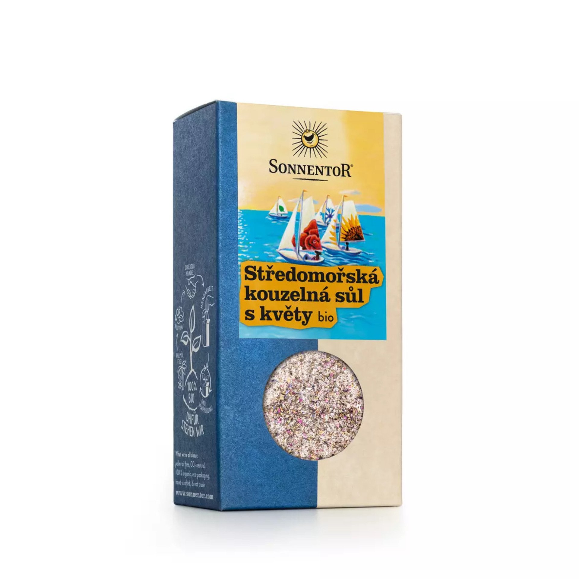 Levně Sonnentor Středomořská kouzelná sůl s květy BIO 120 g