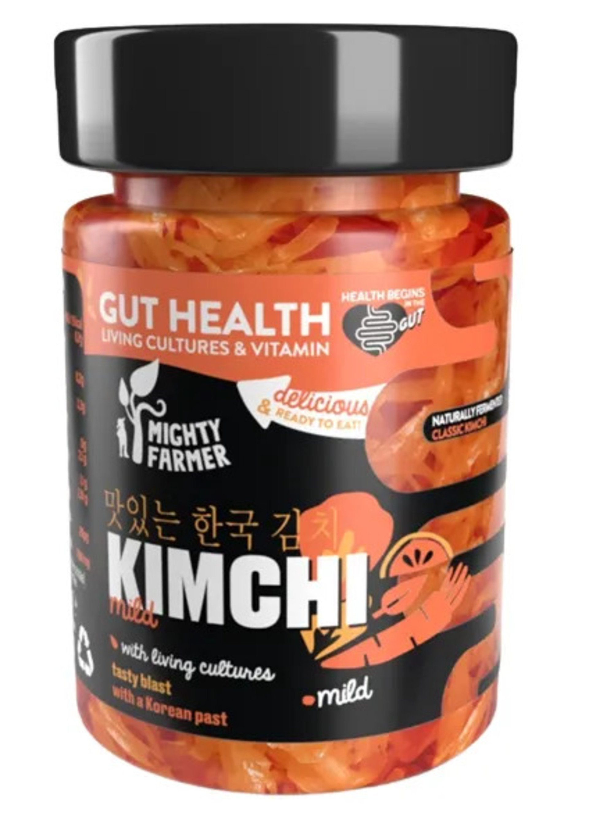 Levně Mighty Farmer Kimchi jemné sklo 320 g
