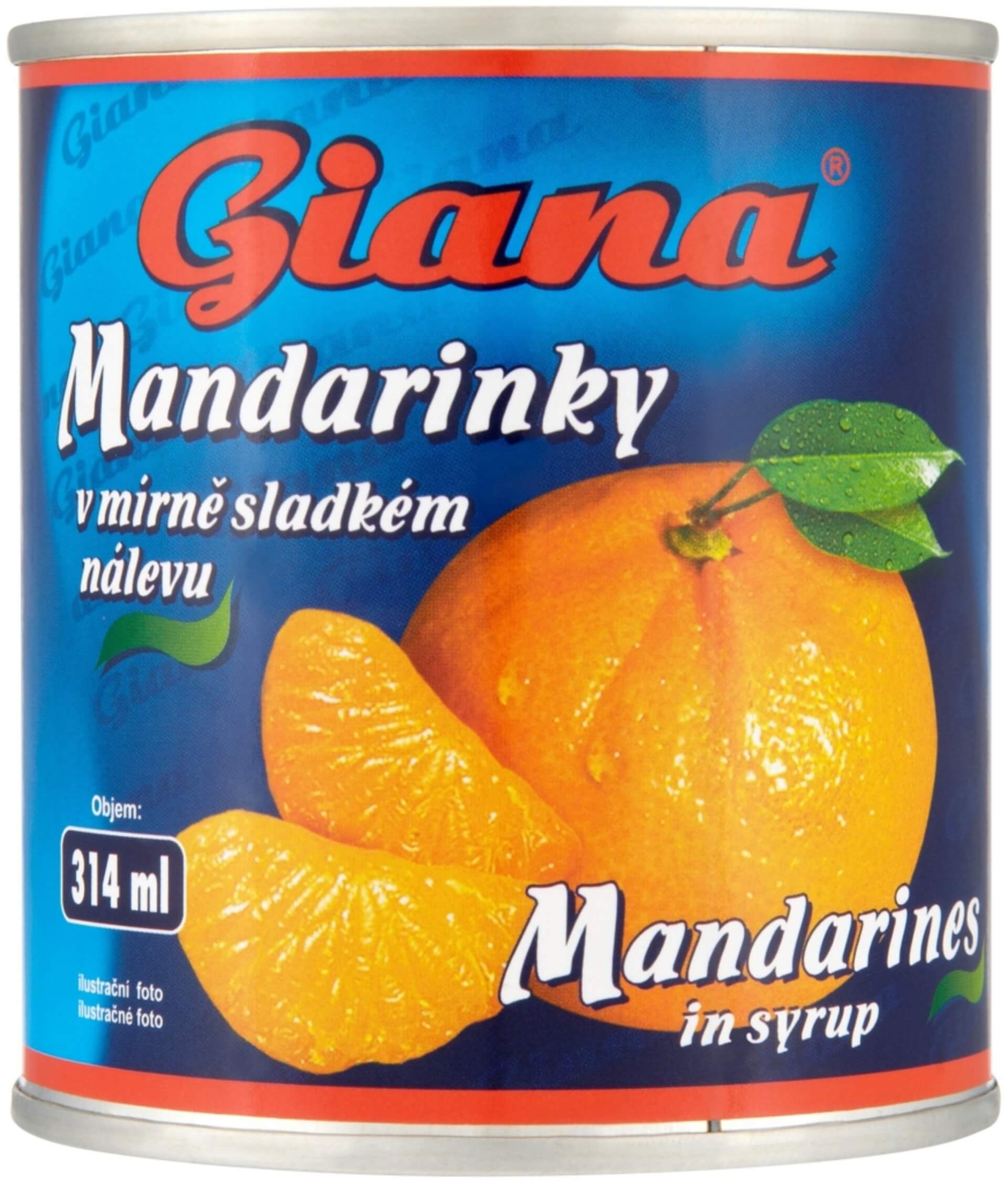 Levně Giana Mandarinka 314 ml
