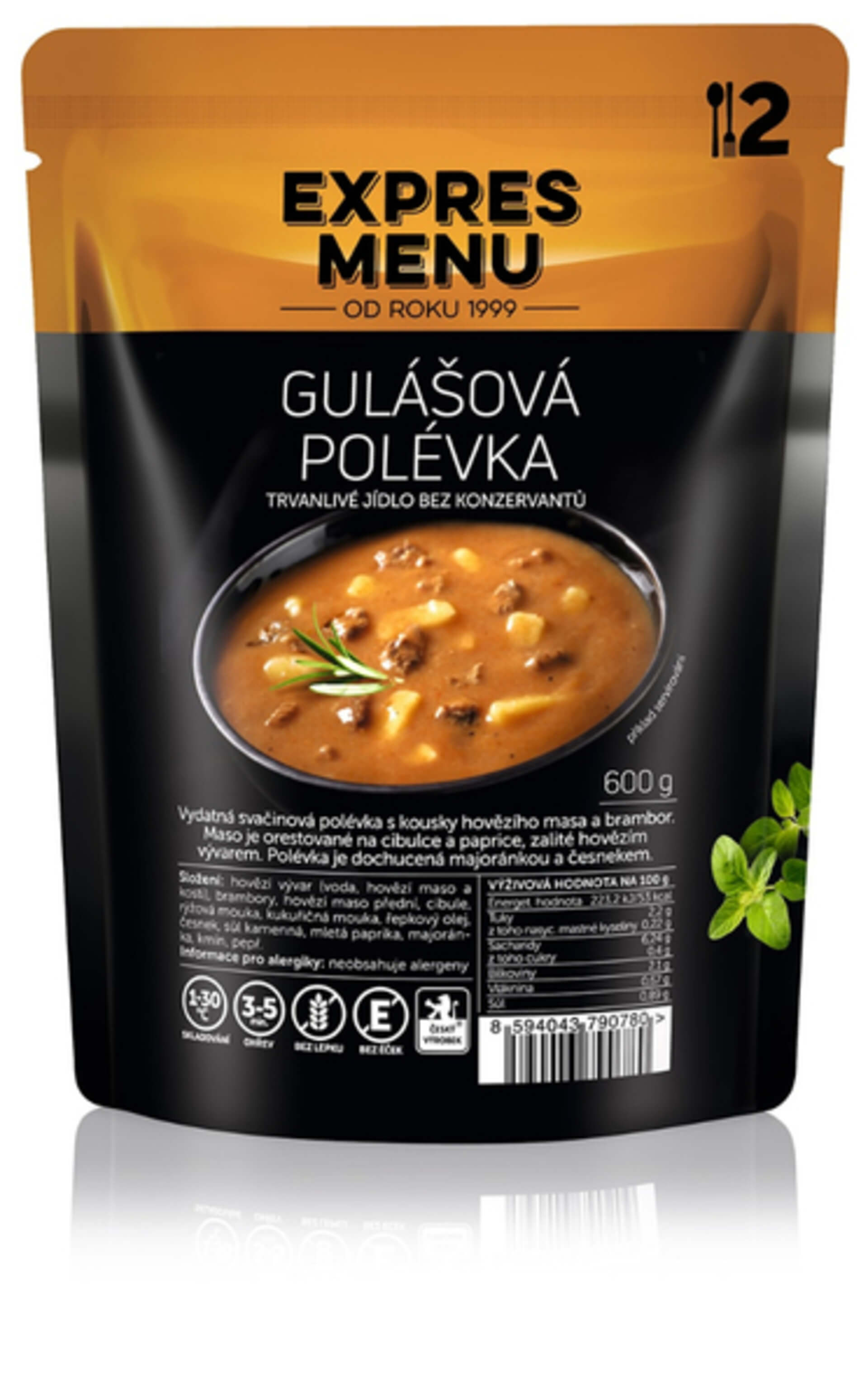 Levně Expres Menu Gulášová polévka 600 g
