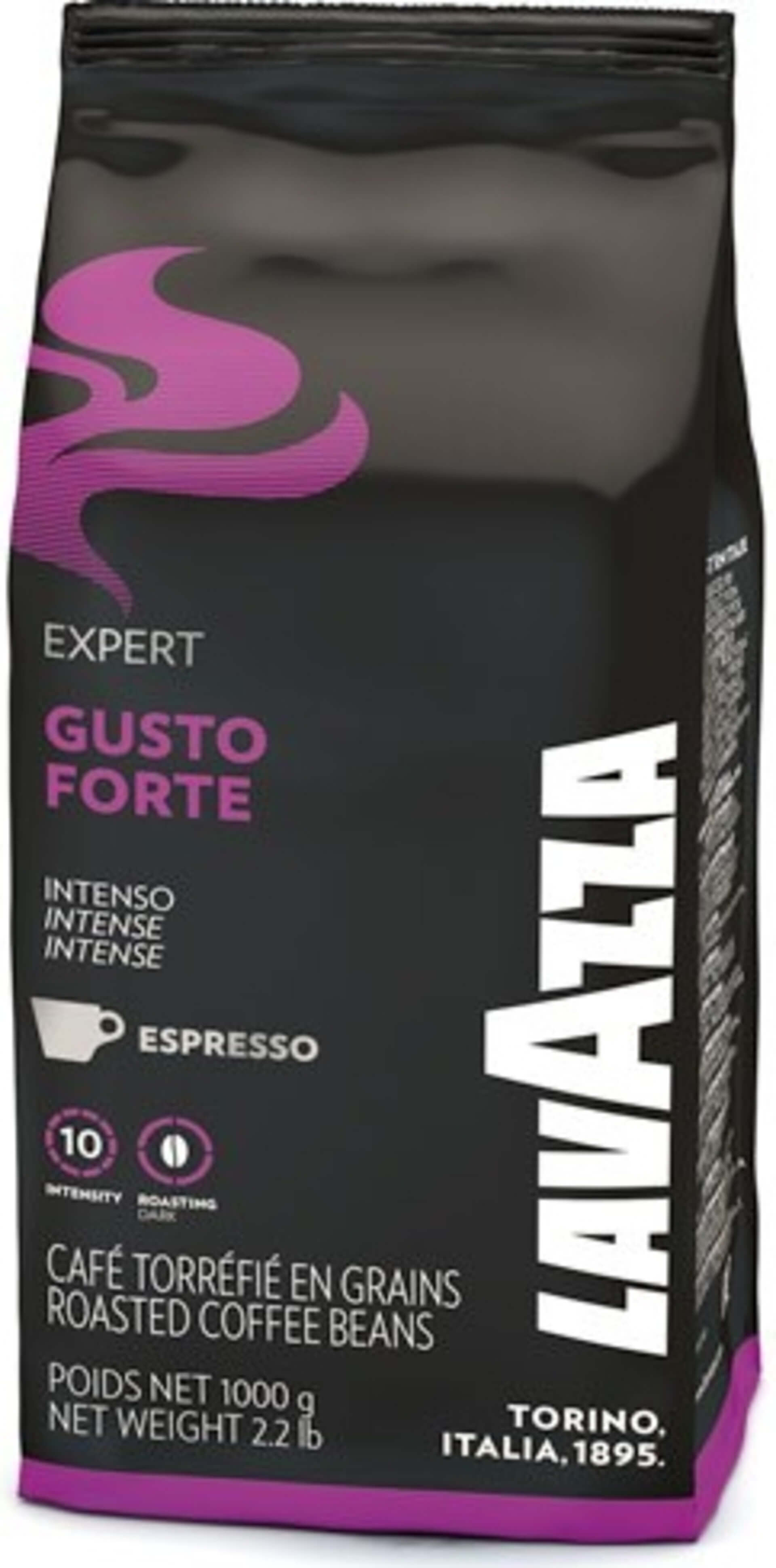 Levně Lavazza Expert Gusto Forte - pražená zrnková káva 1000 g