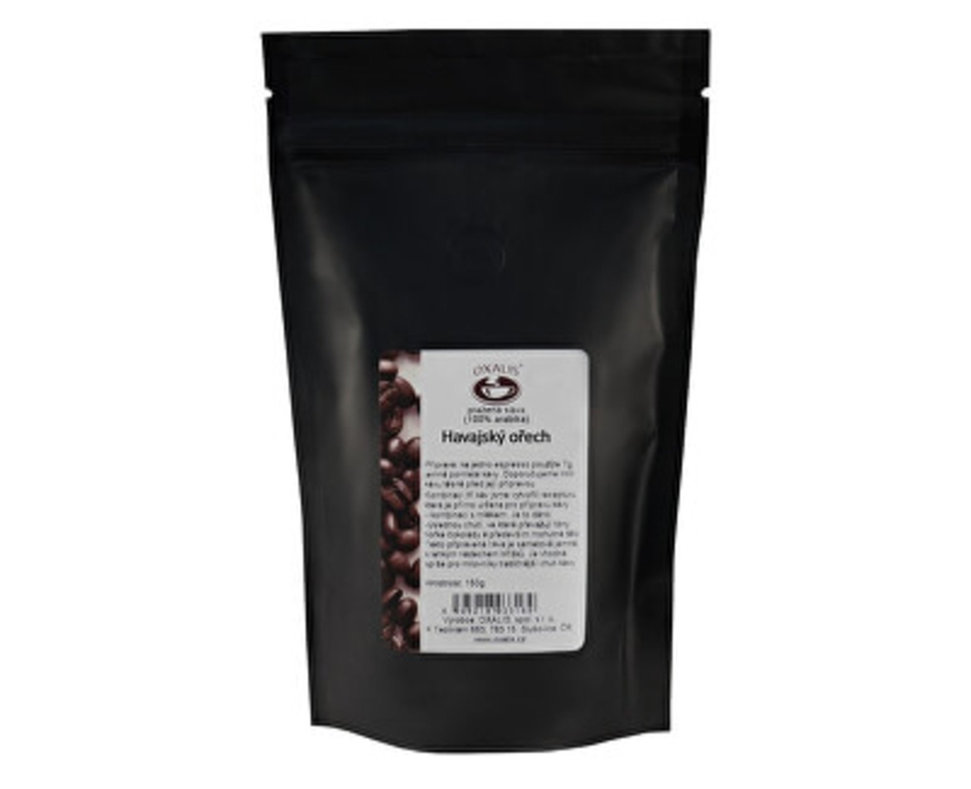 Oxalis káva aromatizovaná mletá - Havajský ořech 150 g
