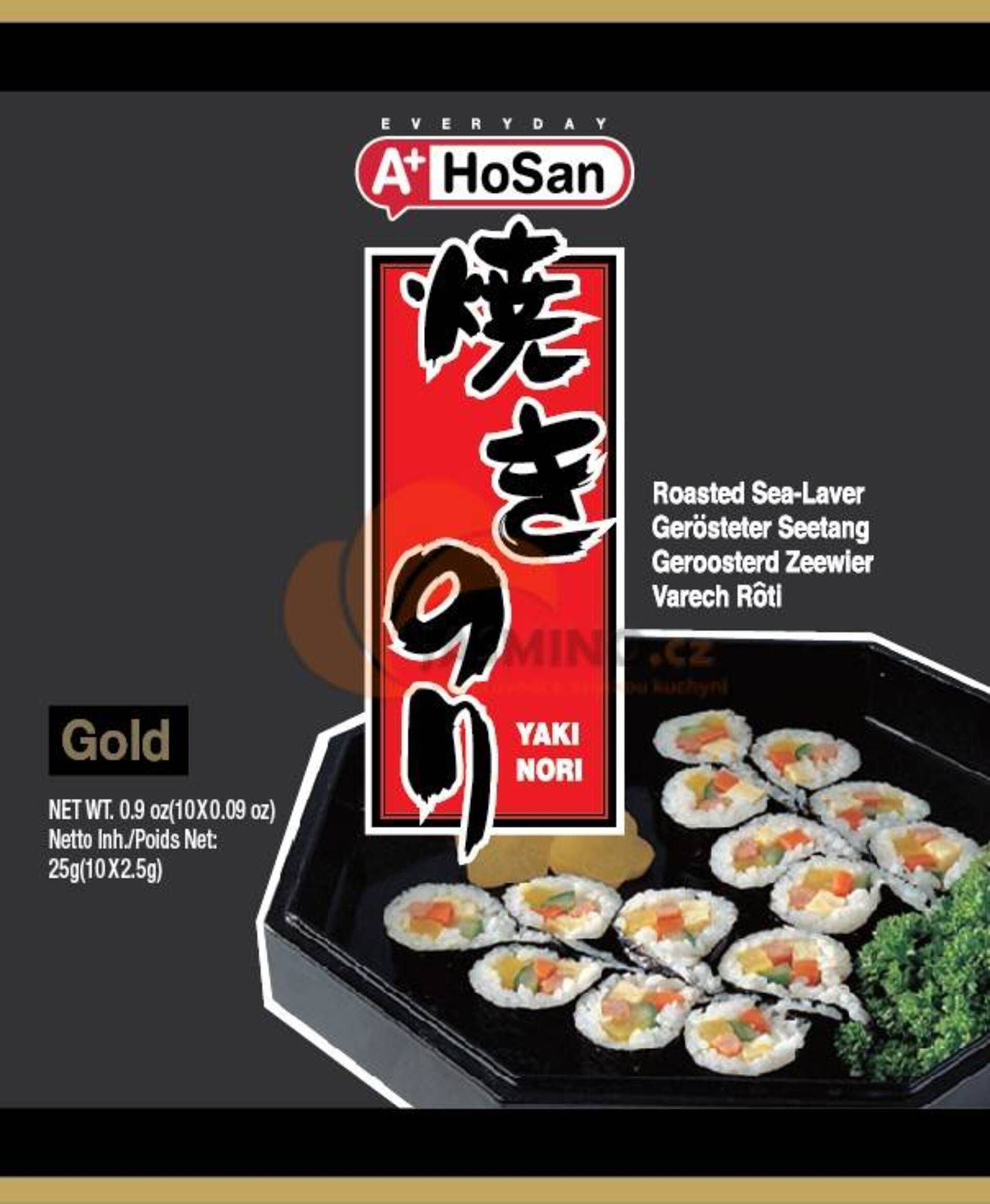 Levně Hosan Sushi Nori Gold 25 g