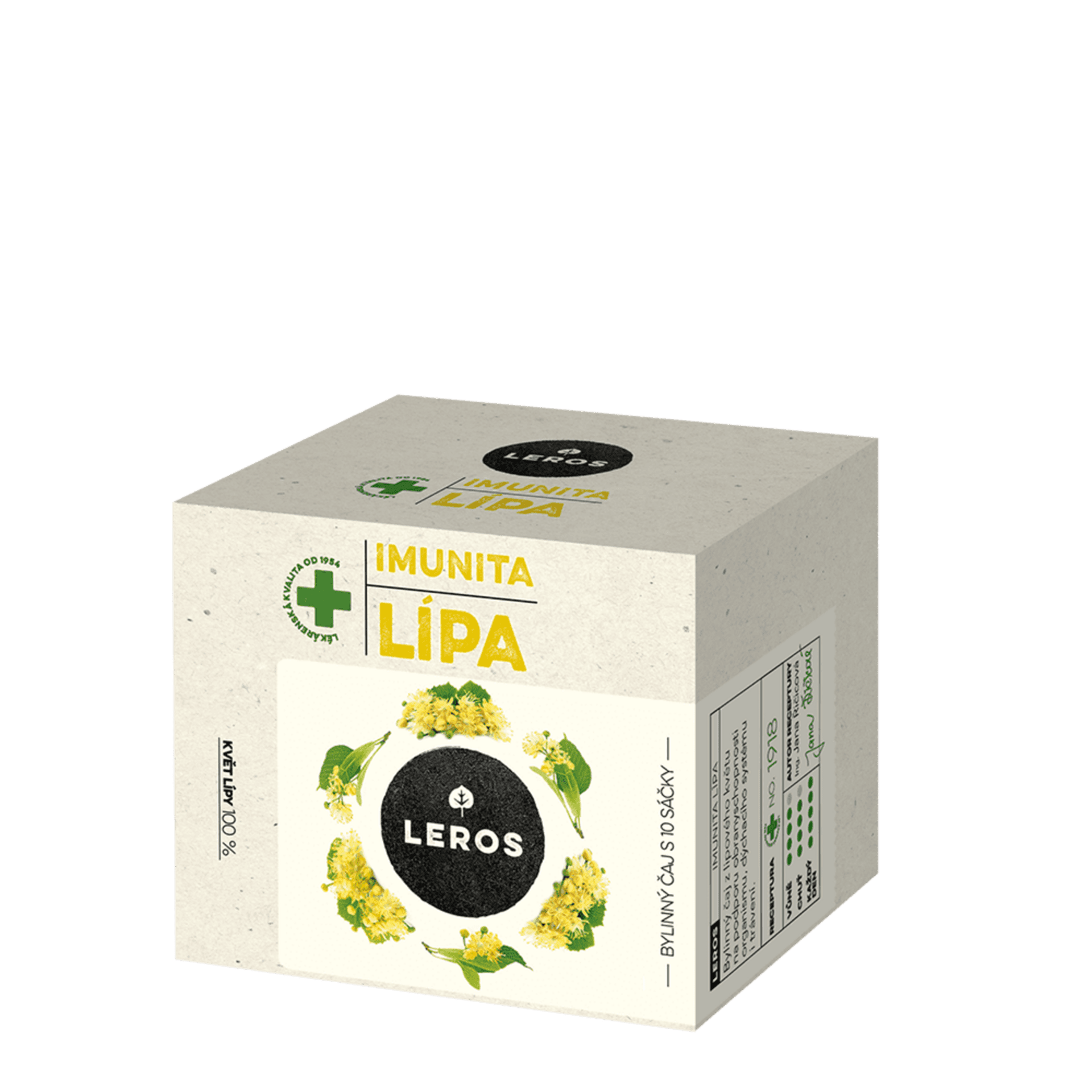 Levně Leros Čaj Lípa a imunita 10 sáčků
