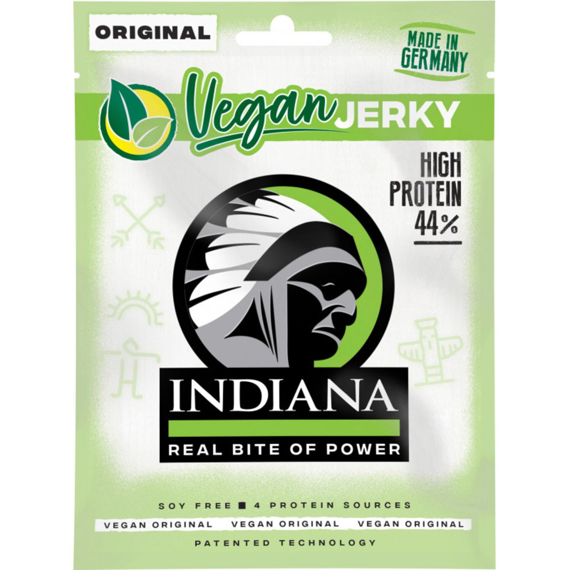 Levně Indiana Jerky Vegan Original 25 g