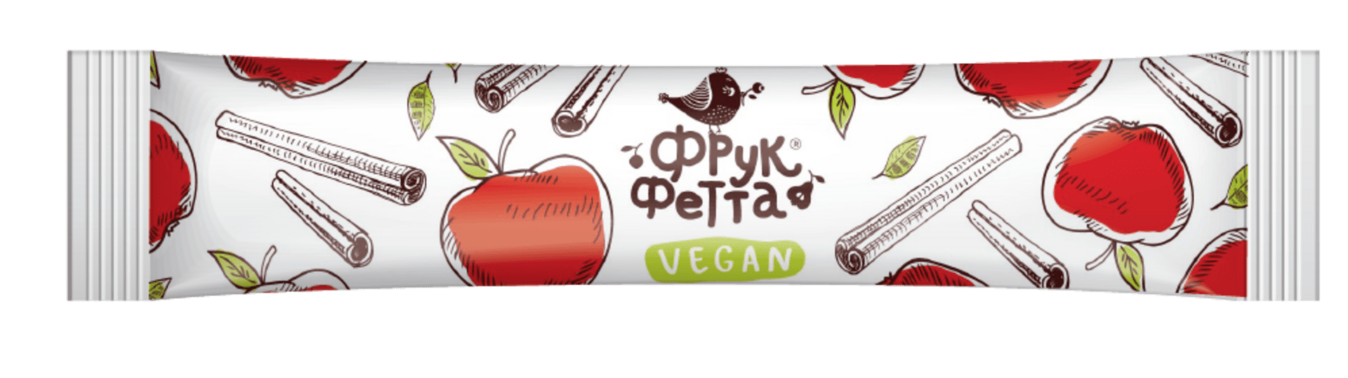 Levně Sergio Ovocná tyčinka FrukFetta jablko a skořice 20 g
