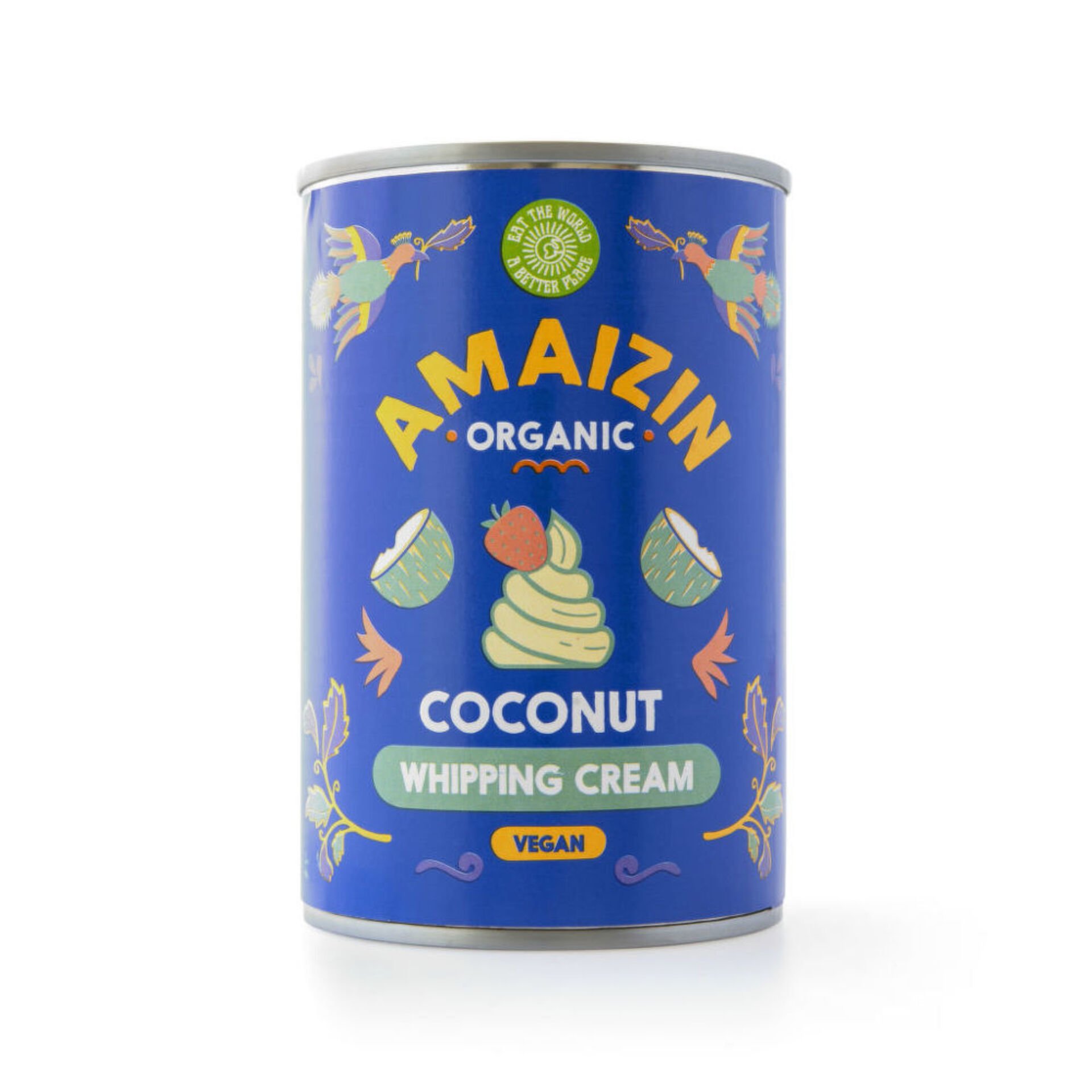 Levně Amaizin Kokosový krém ke šlehání 30 % tuku BIO 400 ml