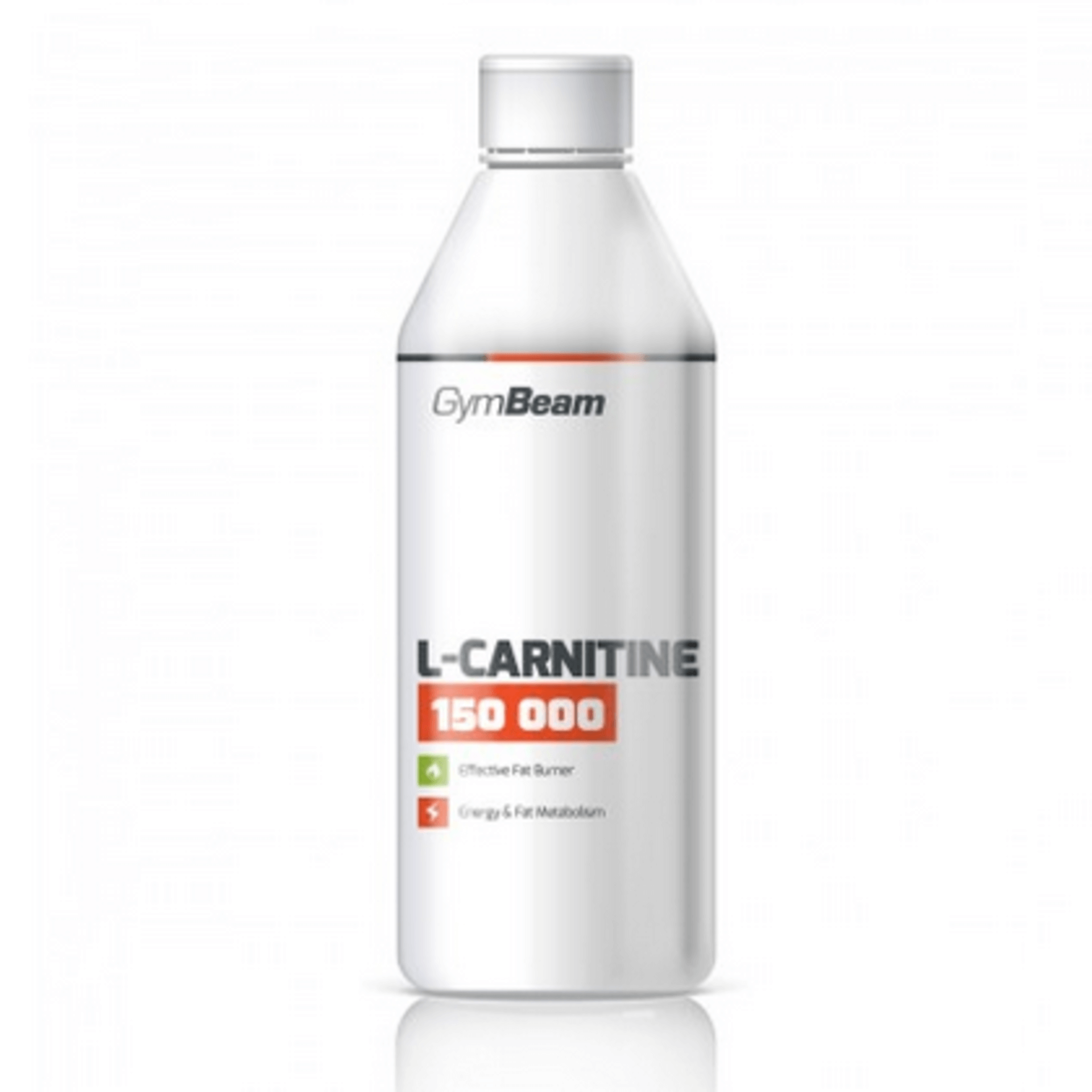 GymBeam Spalovač tuků L-karnitin pomeranč 1000 ml
