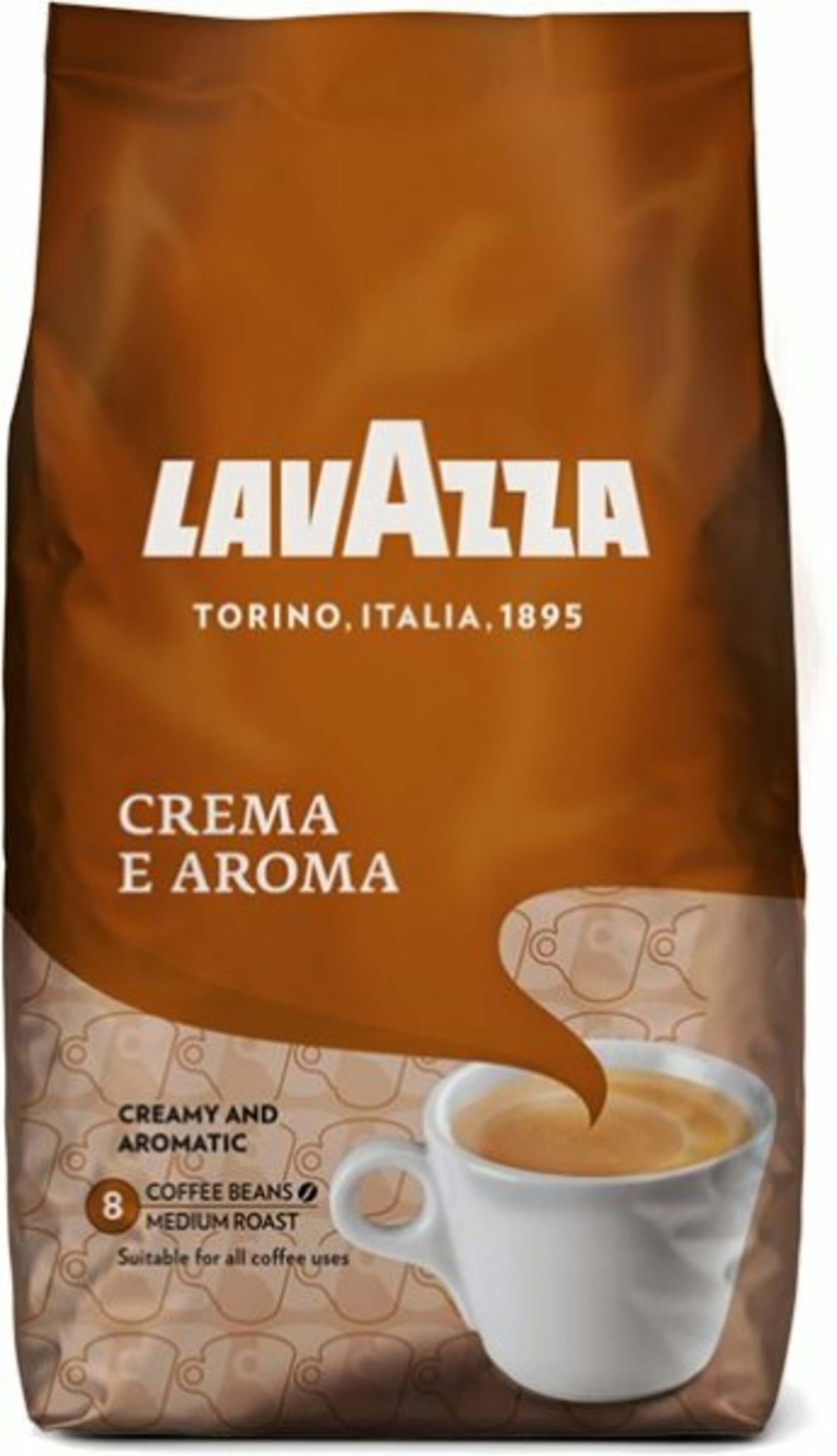 Levně Lavazza Crema e Aroma - pražená zrnková káva 1000 g